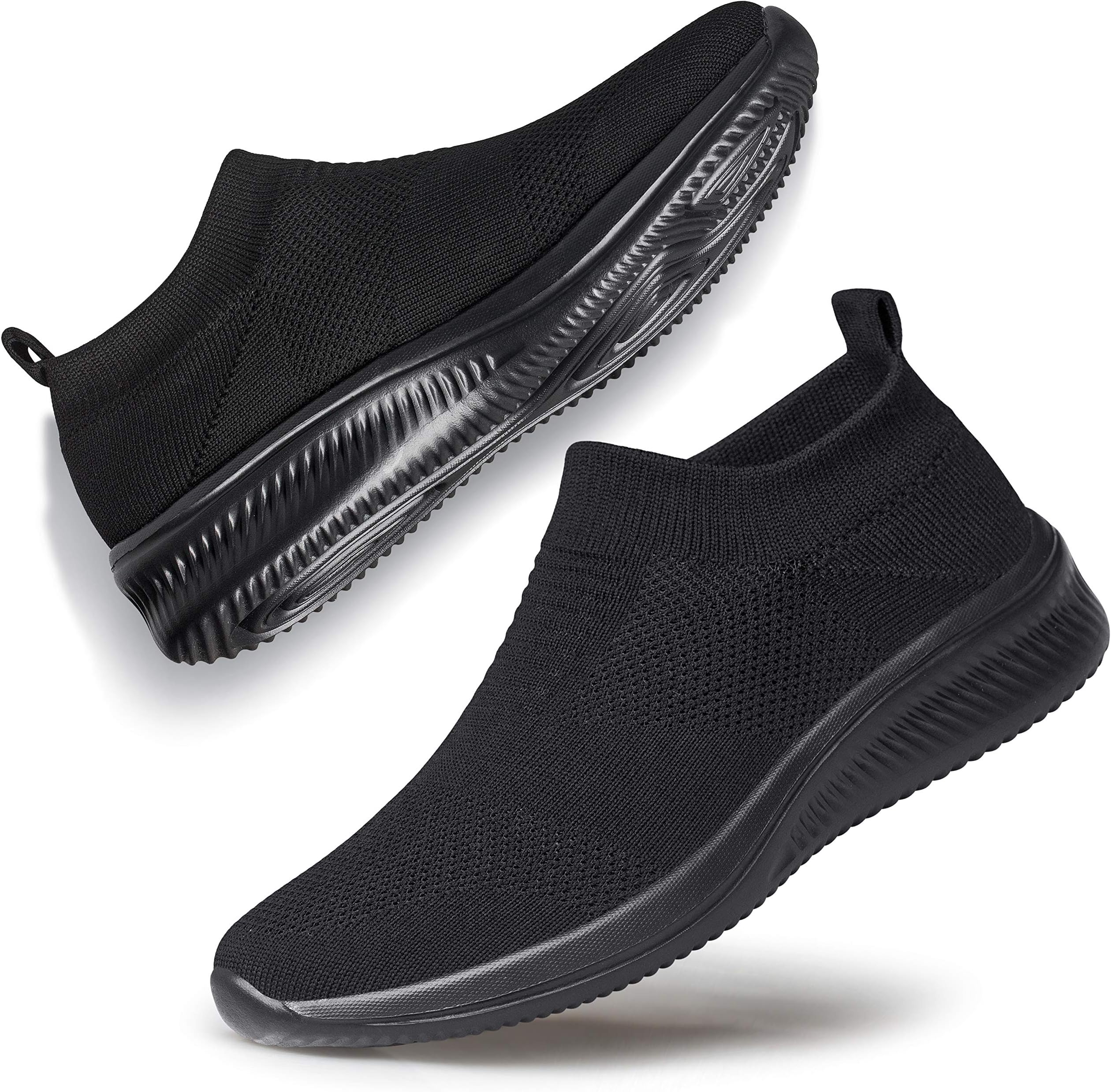 vibdiv Pull-on Shoes Women Sock Sneakers Walking Jogging Yoga Casual Lightweight Indoor Outdoor
