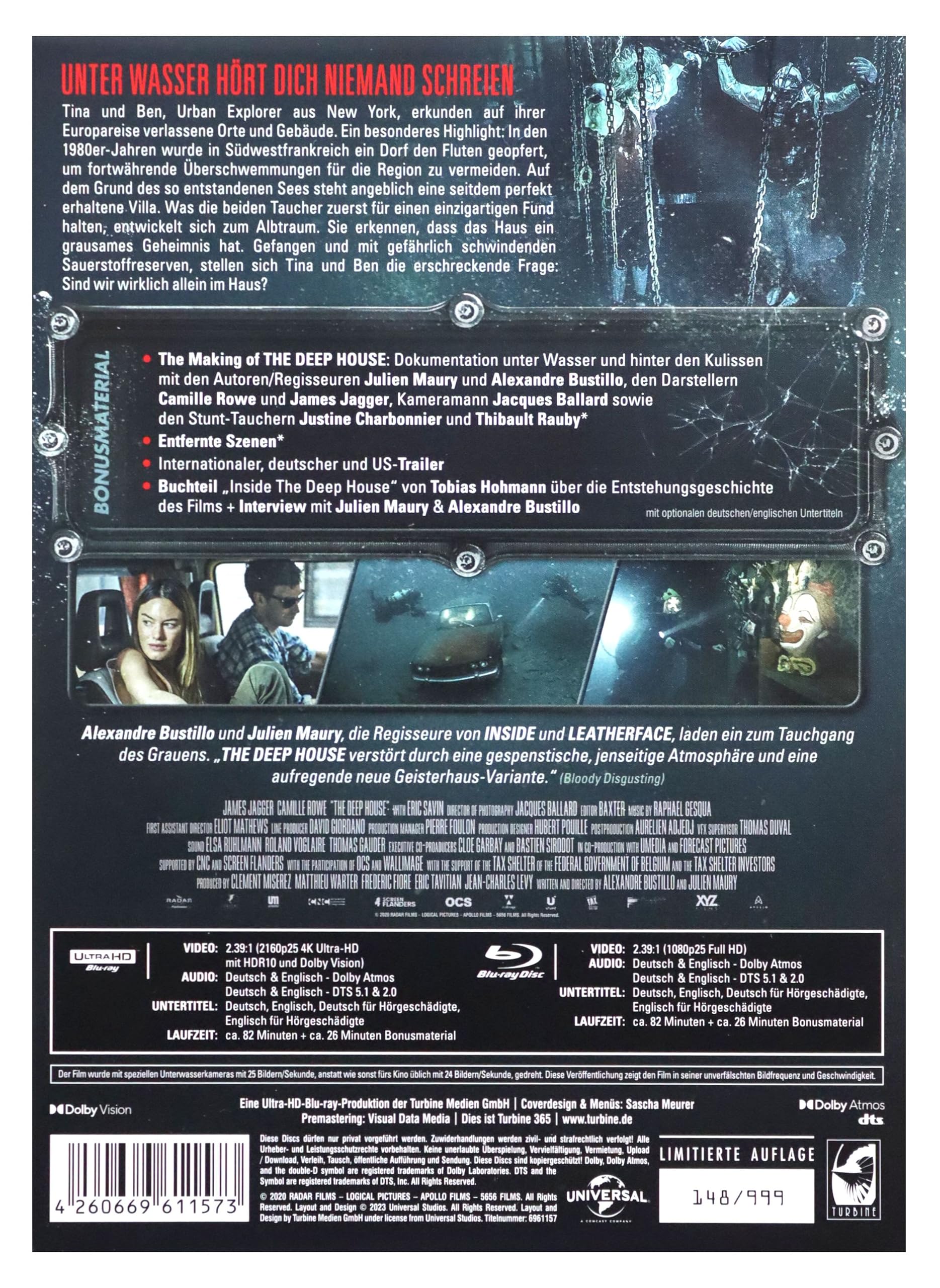 The Deep House (digipack) [Blu-Ray] [Region Free] (IMPORT) (Nessuna versione italiana)