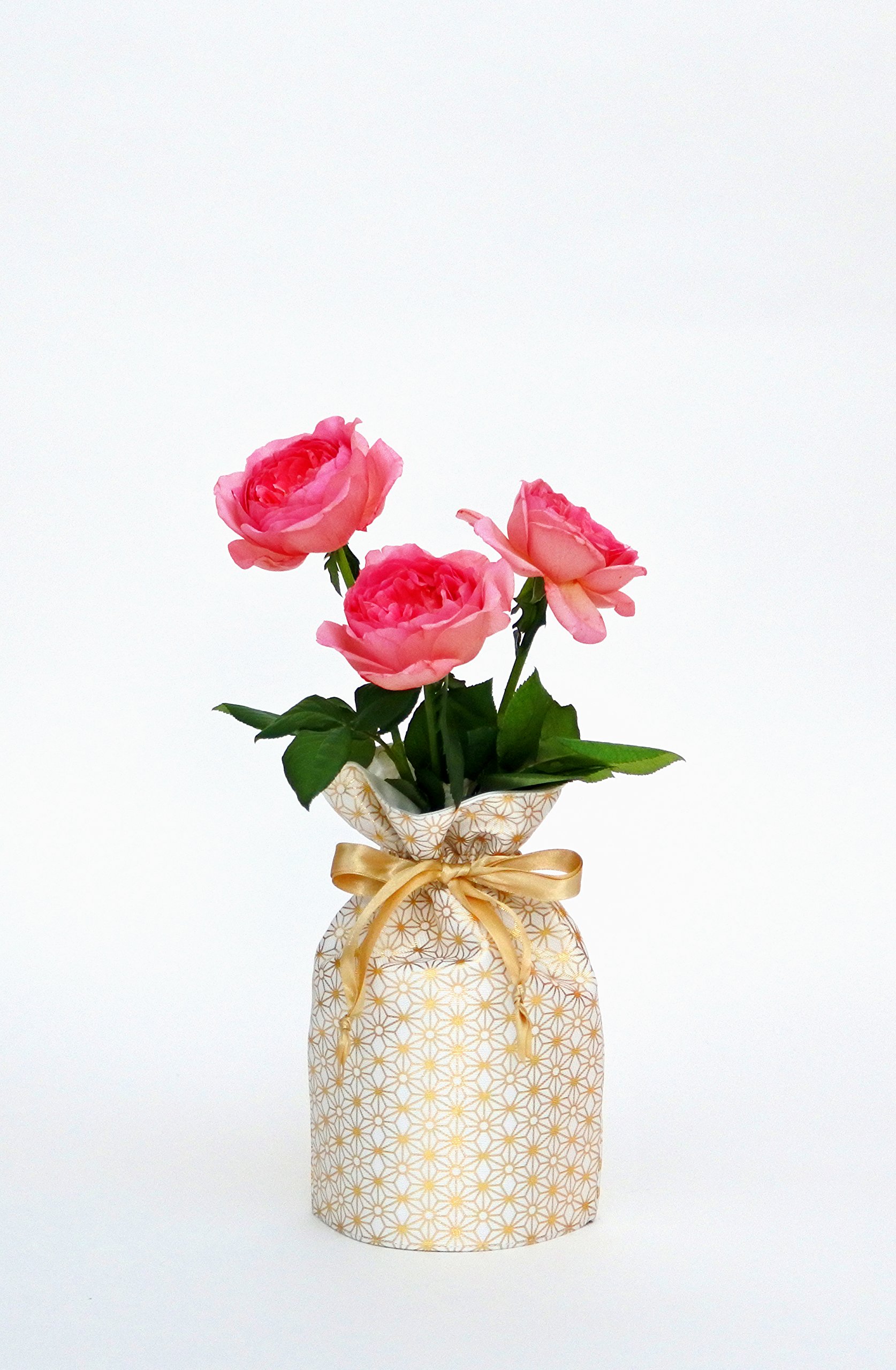 花瓶 花巾着 フラワーベース 一輪挿し 割れない 軽量 M フォレストグリーン Amazon.co.jp: 花瓶 花巾着 フラワーベース 花器 一輪挿し 割れない