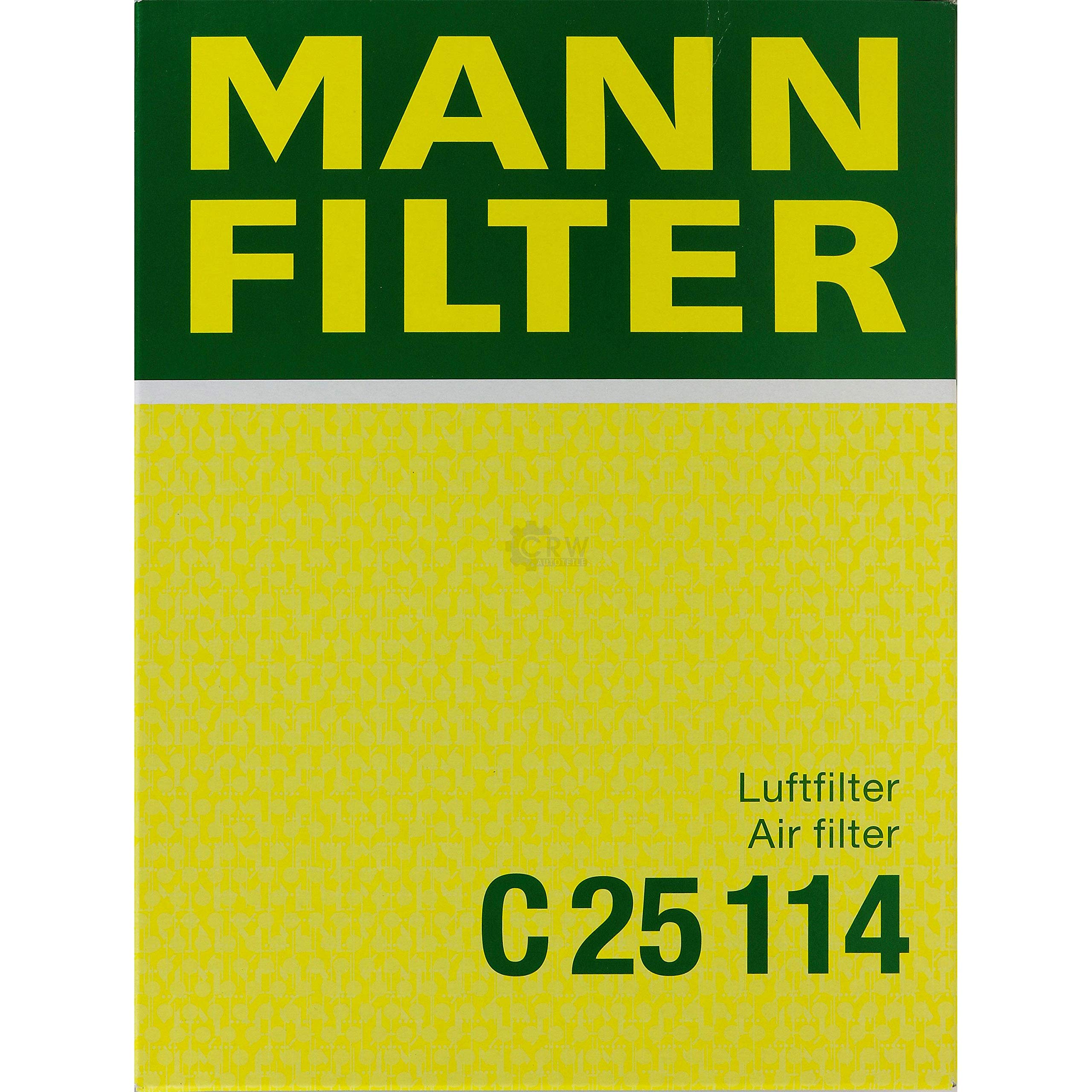 Paquete de inspección Kit de mantenimiento de filtros con filtro de aceite HU 926/3 x, filtro de aire C 25 114, filtro de combustible WK 830, filtro de habitáculo CU 2835, tornillo de cierre
