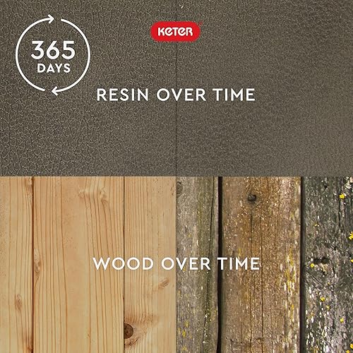 Vista 37 de Keter Gallon - Caja de resina para todo tipo de clima, Marrón