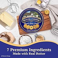 Vista 6 de Royal Dansk Selección de galletas danesas, sin conservantes ni colorantes añadidos, 12 onzas