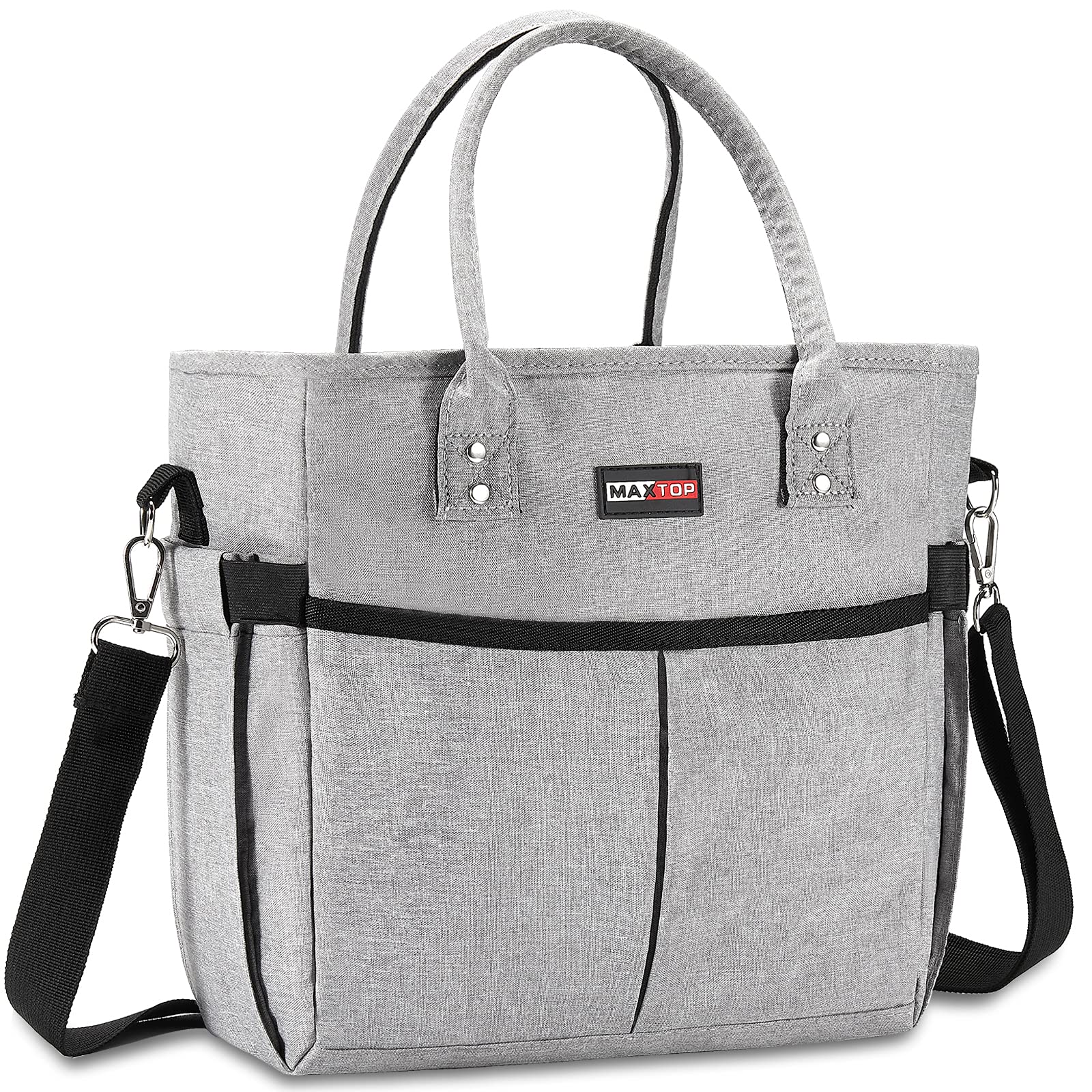 lunch bag with outside pockets