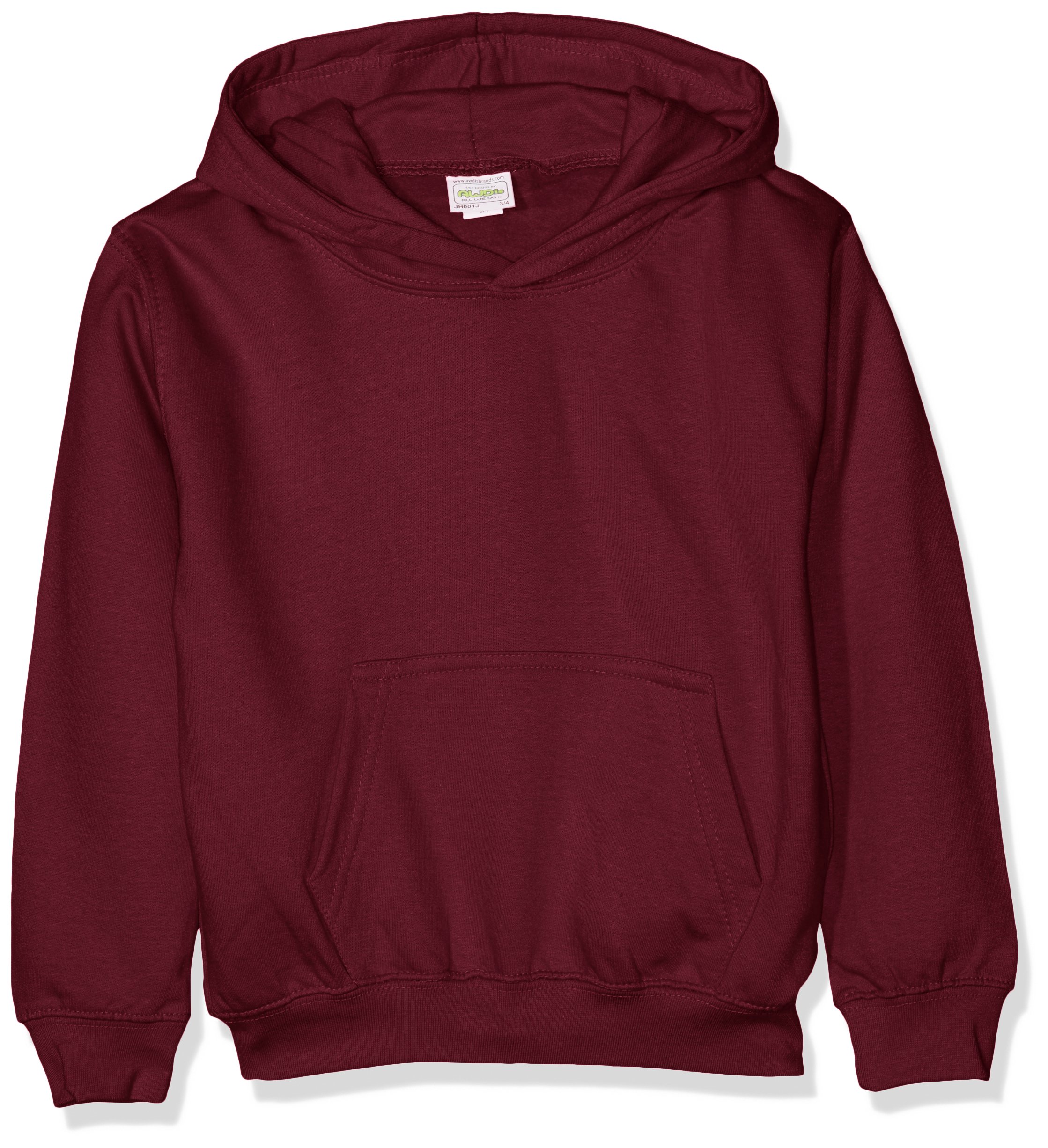 Just Hoods Unisex Kids Rouge Child Hoodie