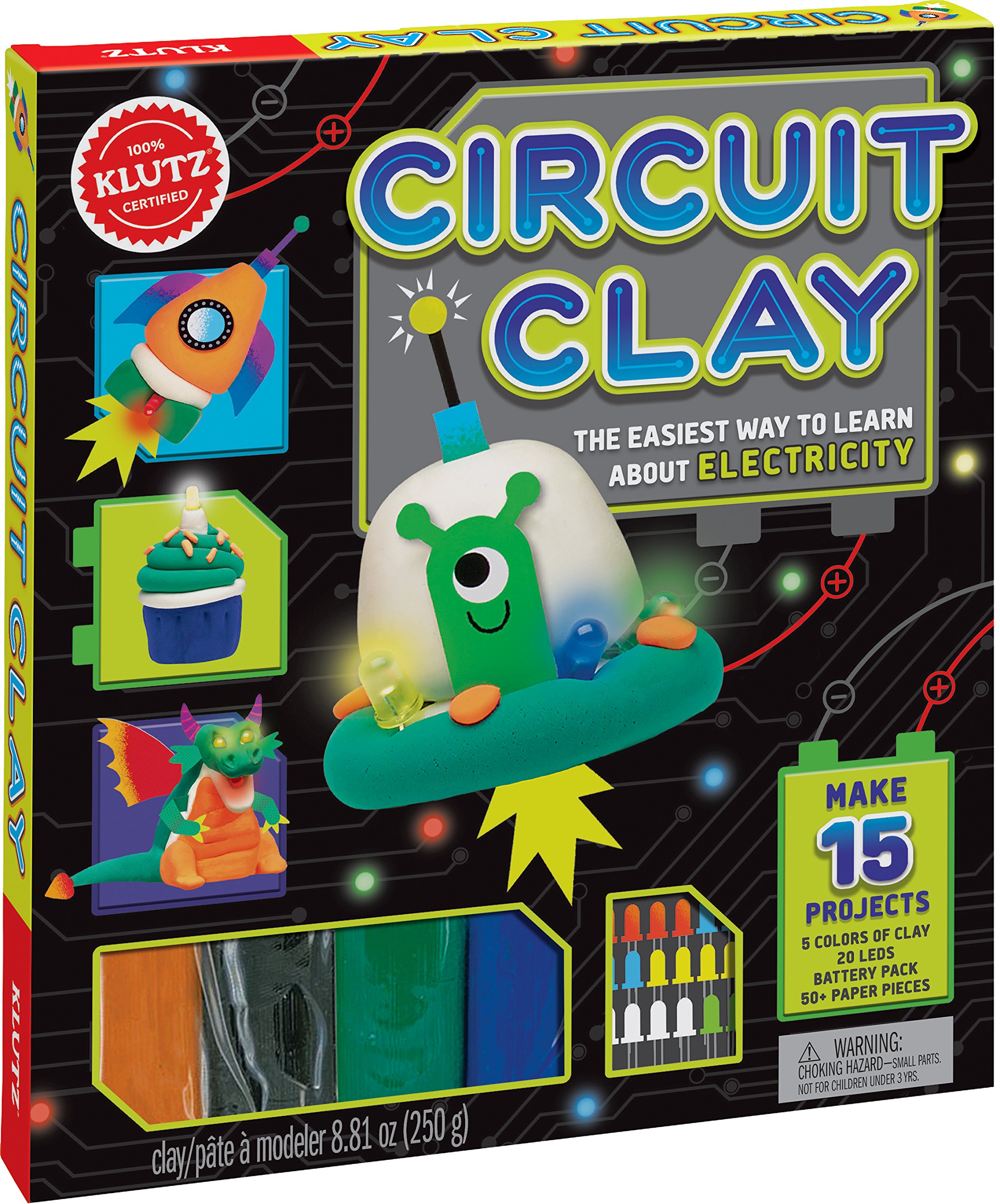 KLUTZ Circuit Clay Science/STEM Activity Kit