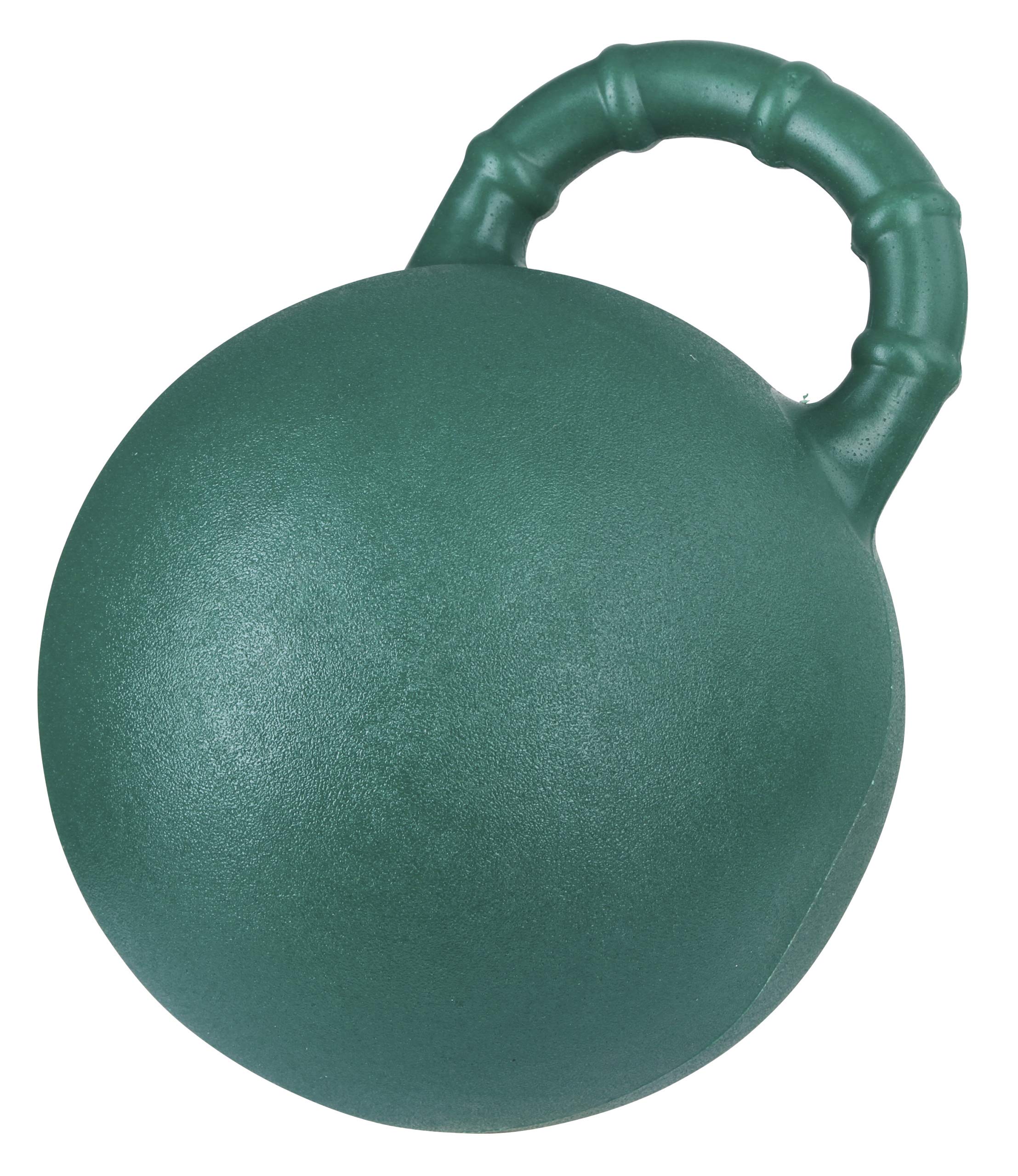Kerbl Palla da gioco per cavalli, gusto mela, verde, 25 cm, cavallo, resistente ai morsi, con valvola speciale