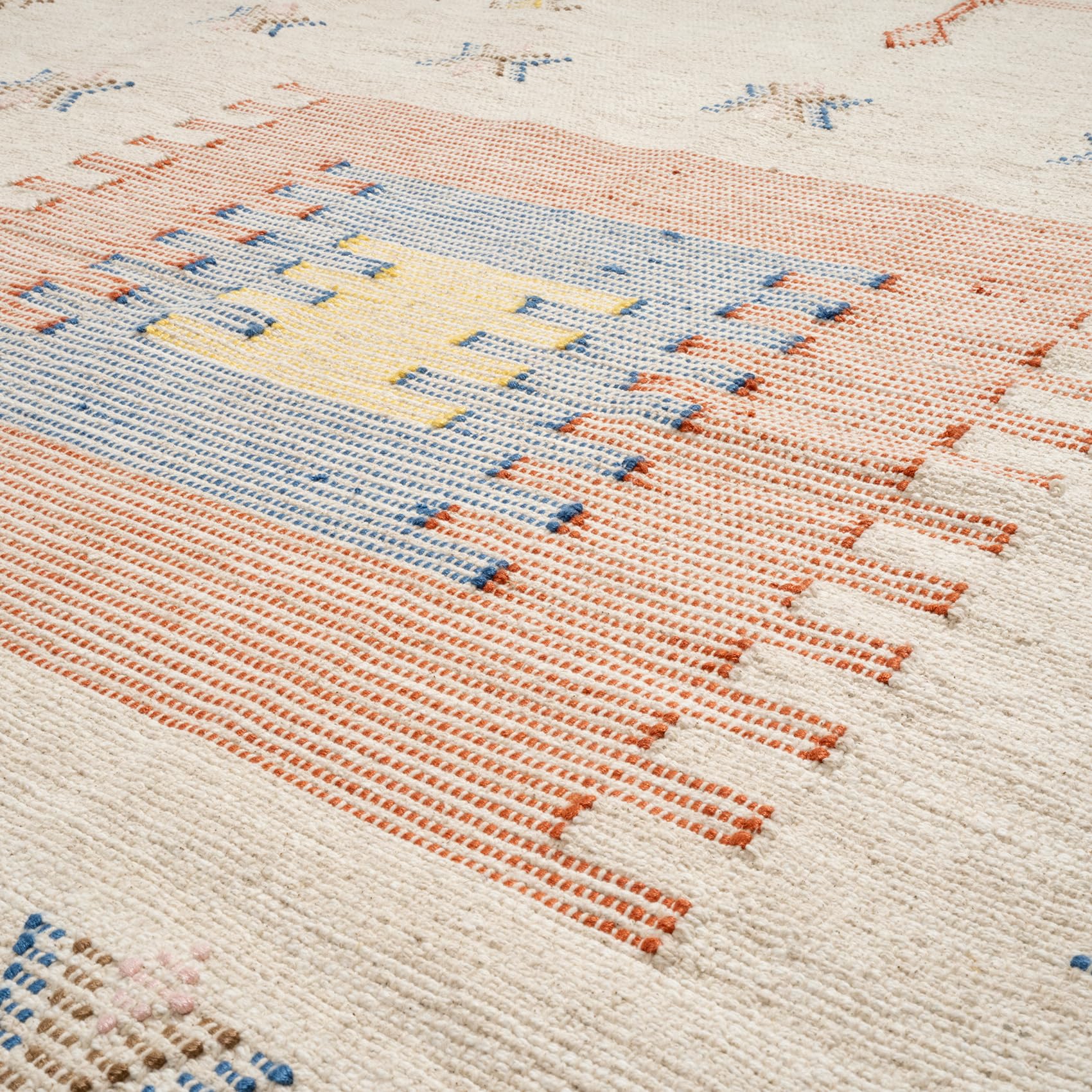 Jaıpur Pamuk Kilim 80x150 Cm Krem