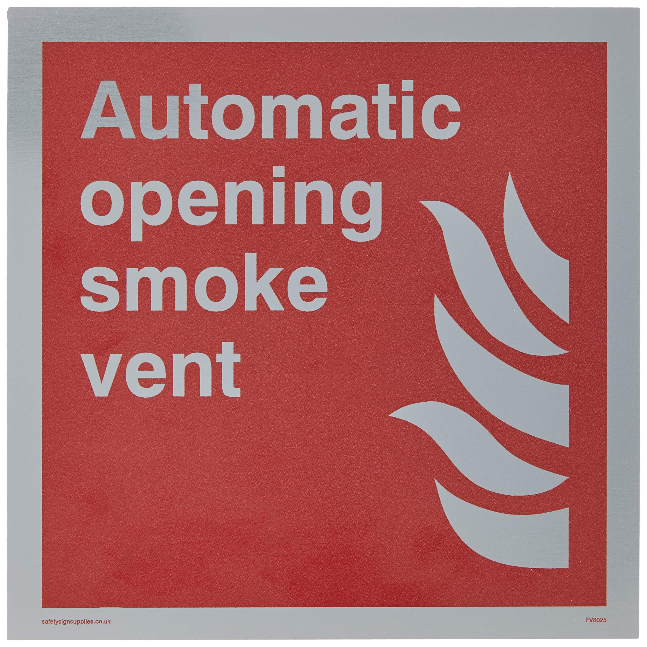 Automatic opening smoke vent