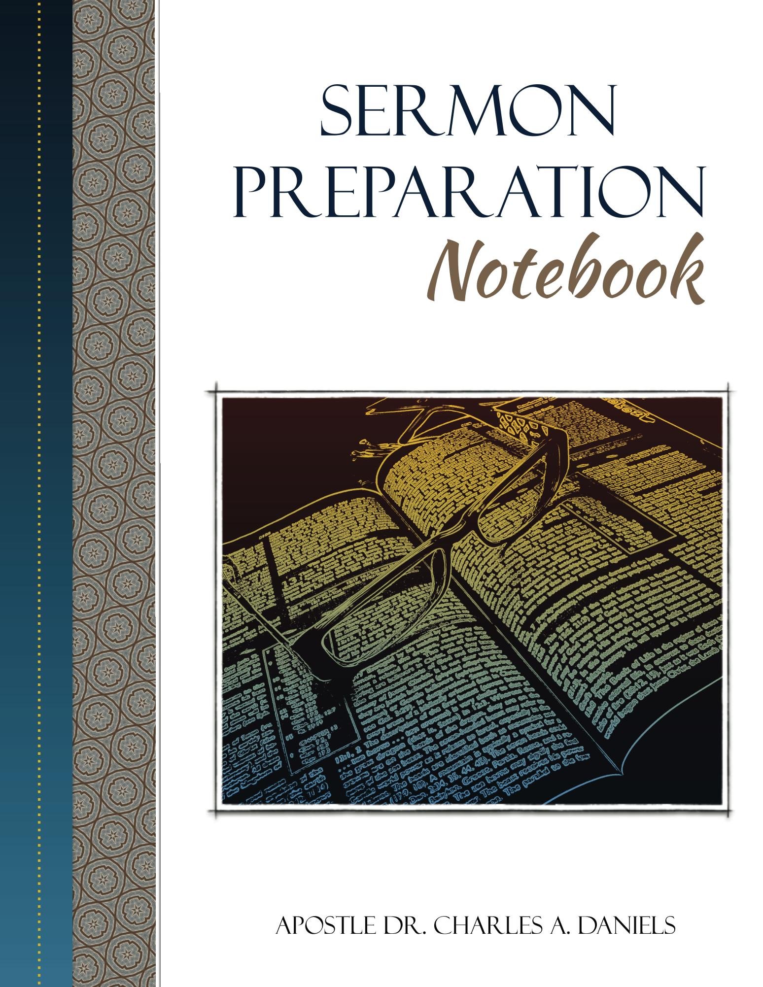 Sermon Preparation Notebook