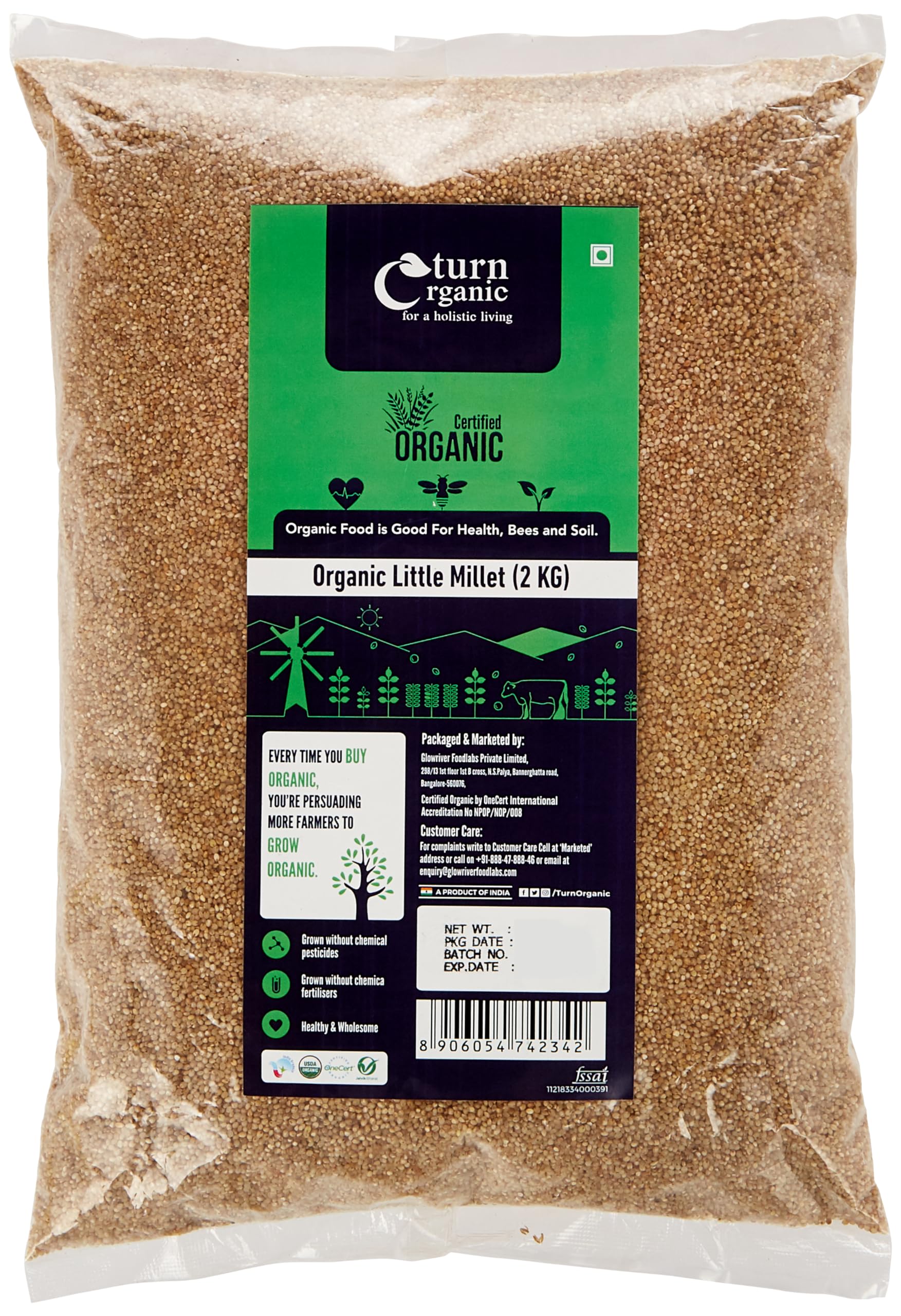 Organic Little Millet 2 Kg