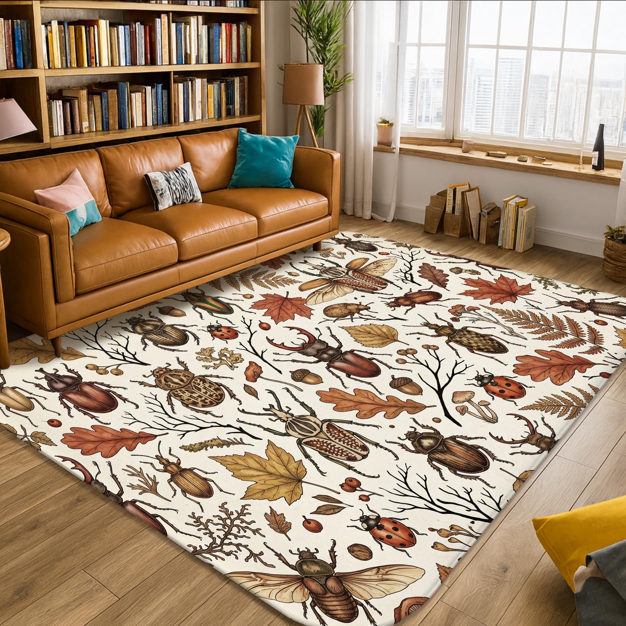 Alfombra para evitar resbalones en el suelo con diseño rústico