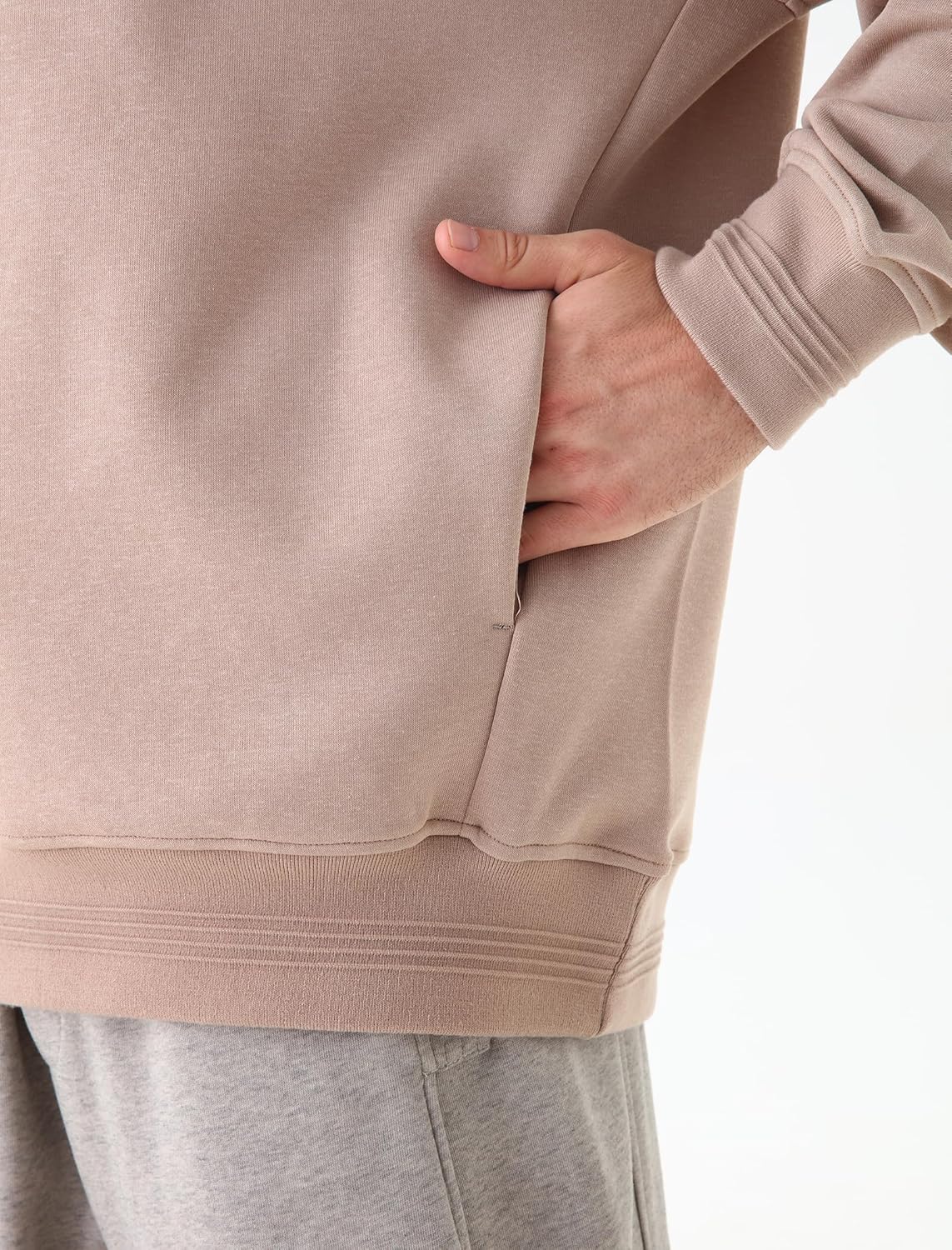 MagnaMan Crewneck Sweatshirt For Men - Long Sleeve Cotton Blend Oversized Crewneck Sweatshirt - Image 8