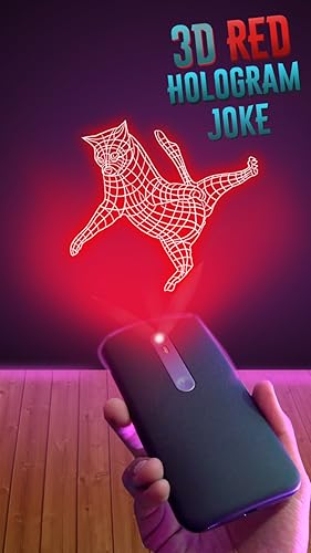 3D Red Hologram Joke #TOP1