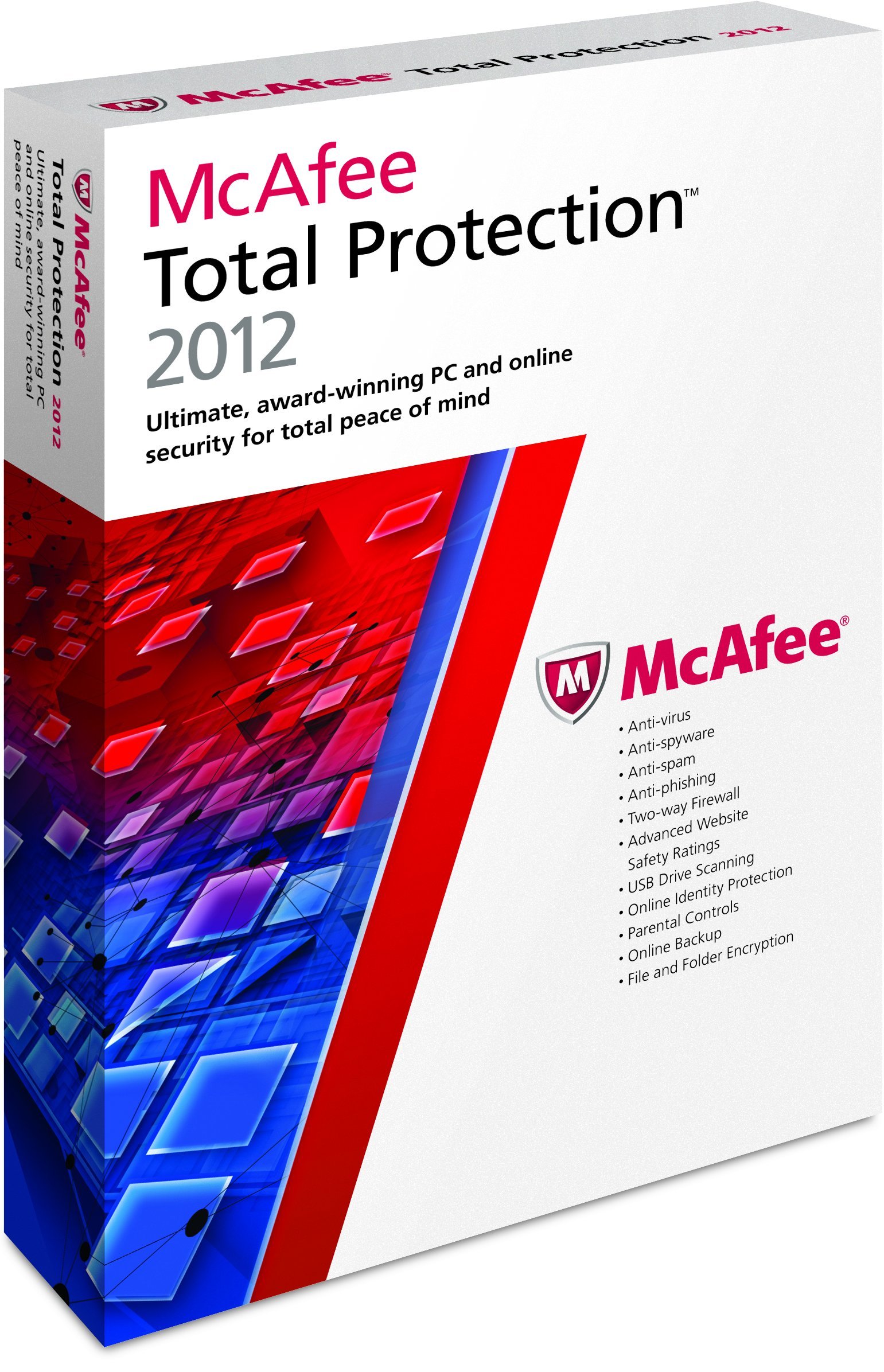 McAfee PC Attach Total Protection 1 Usuario 2012