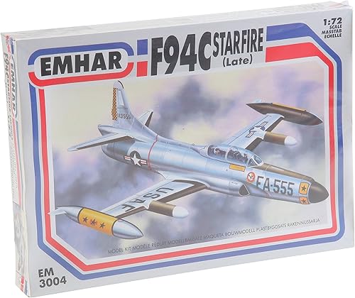 Emhar modelos f-94C Starfire Late avión modelo kit de construcción