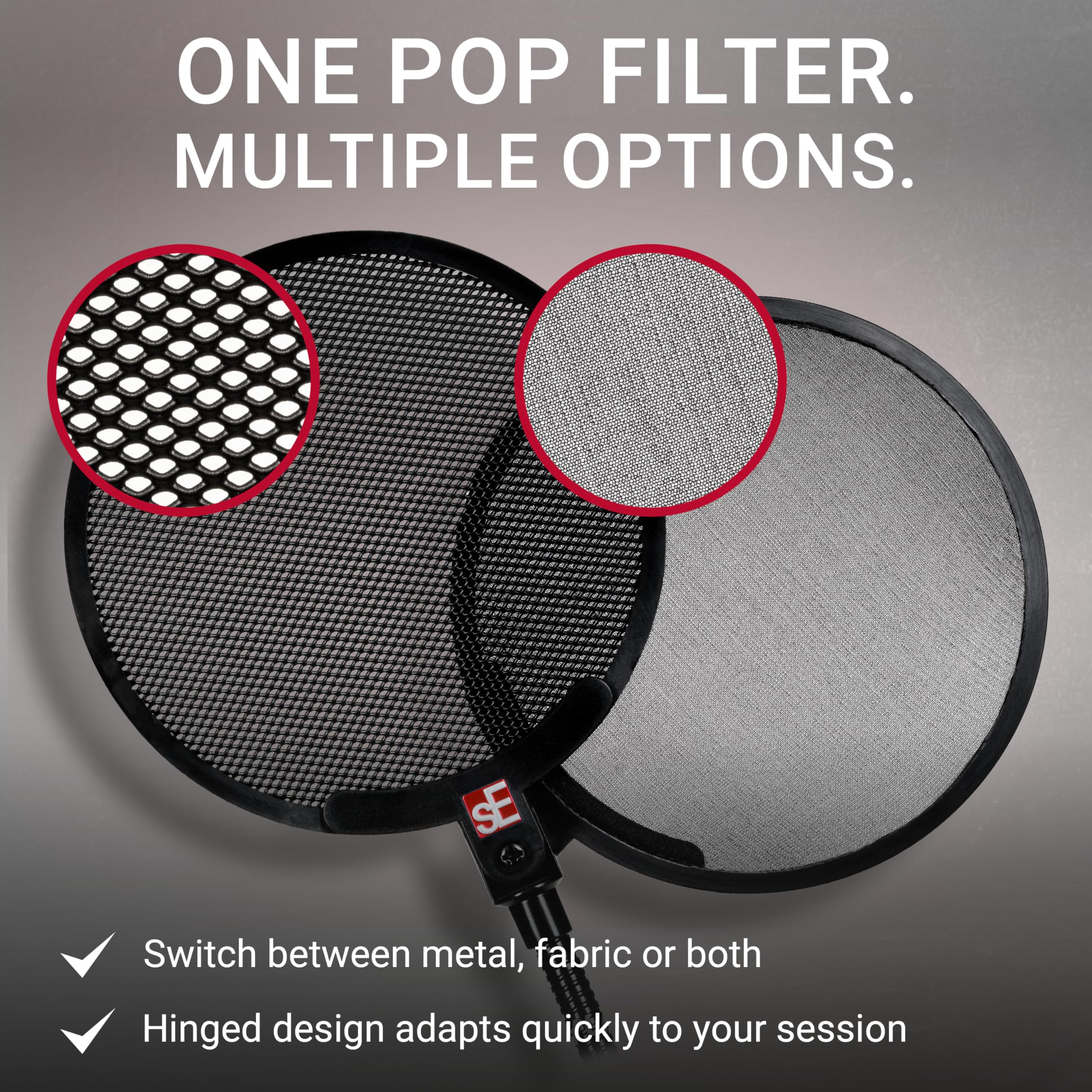 Dual Pro Pop Shield - Paravento microfono