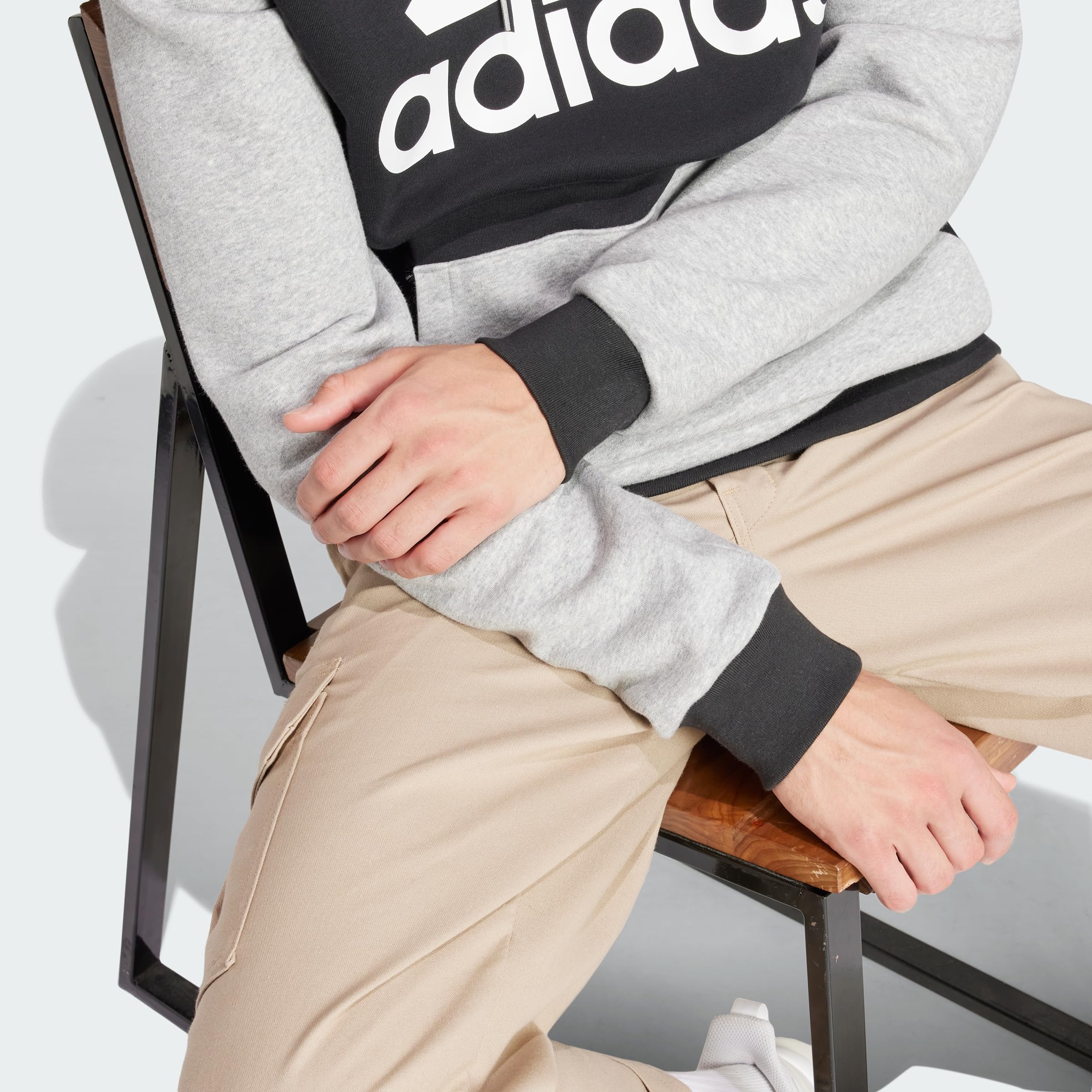 Adidas Essentials Fleece Big Logo Hoodie Sudadera con Capucha Hombre