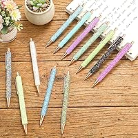 Vista 7 de BESARME 12 bolígrafos elegantes para mujer, bolígrafos con purpurina para niñas, regalos de cesta de Pascua, bolígrafos de diamantes de imitación