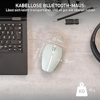 Bezdrôtová Bluetooth myš CHERRY GENTIX BT so 7 tlačidlami – Agave Green 3