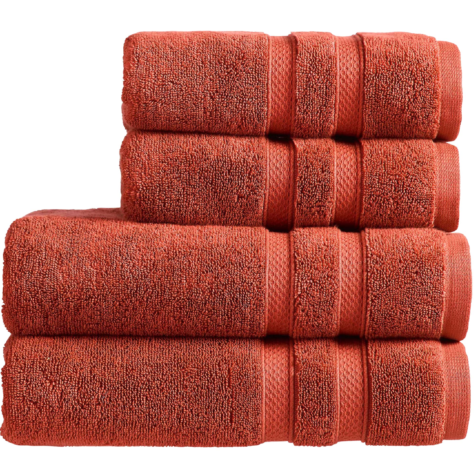Christy Chroma Bath Towels | Set of 2 | Highly Absorbent Heavyweight 675GSM | Bold and Bright | Soft Velvety Smooth Bathroom Shower Towels | 100% Cotton | Sustainably Made | White — view 33