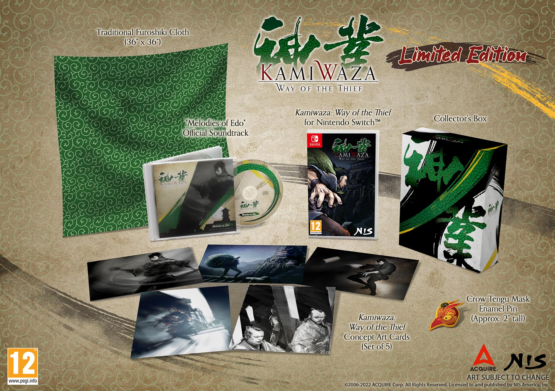 Kamiwaza: Way of the Thief - Limited Edition (Nintendo Switch)