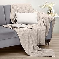 Vista 134 de Utopia Bedding Sage Green 100% Cotton Waffle Blanket 300 GSM [Full - 90x84 Inch] Soft Lightweight Breathable Bed Blanket for All Season