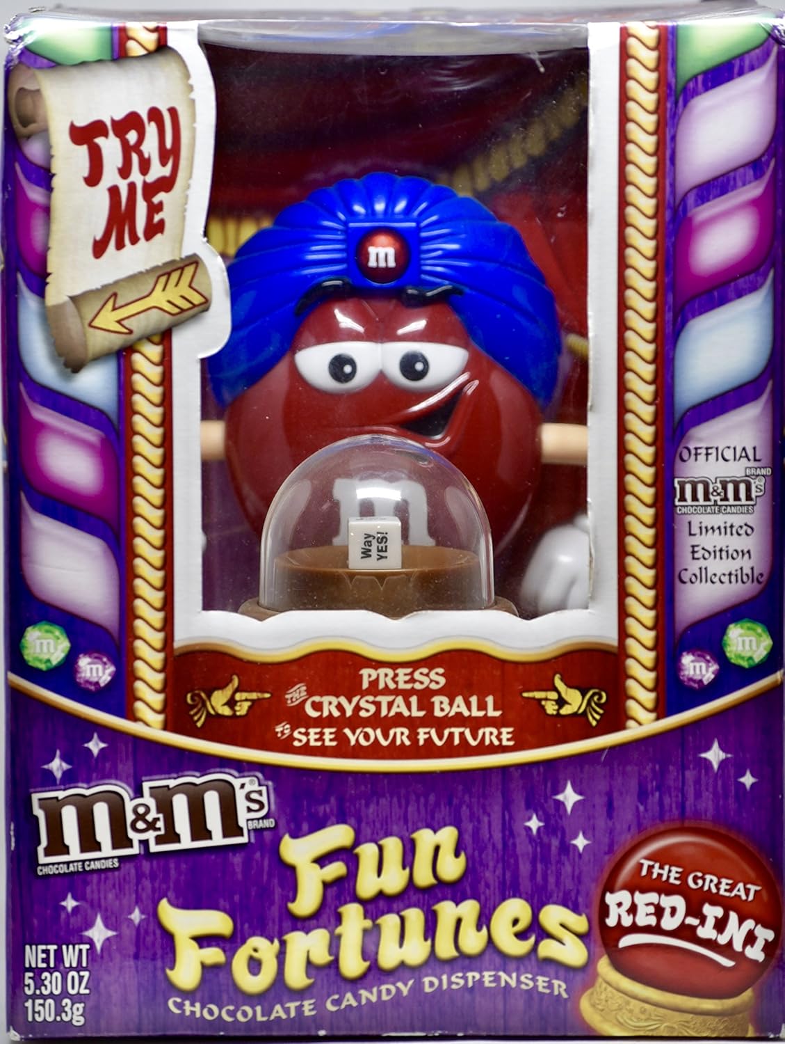 M&M's Fun Fortunes Candy Dispenser/2008