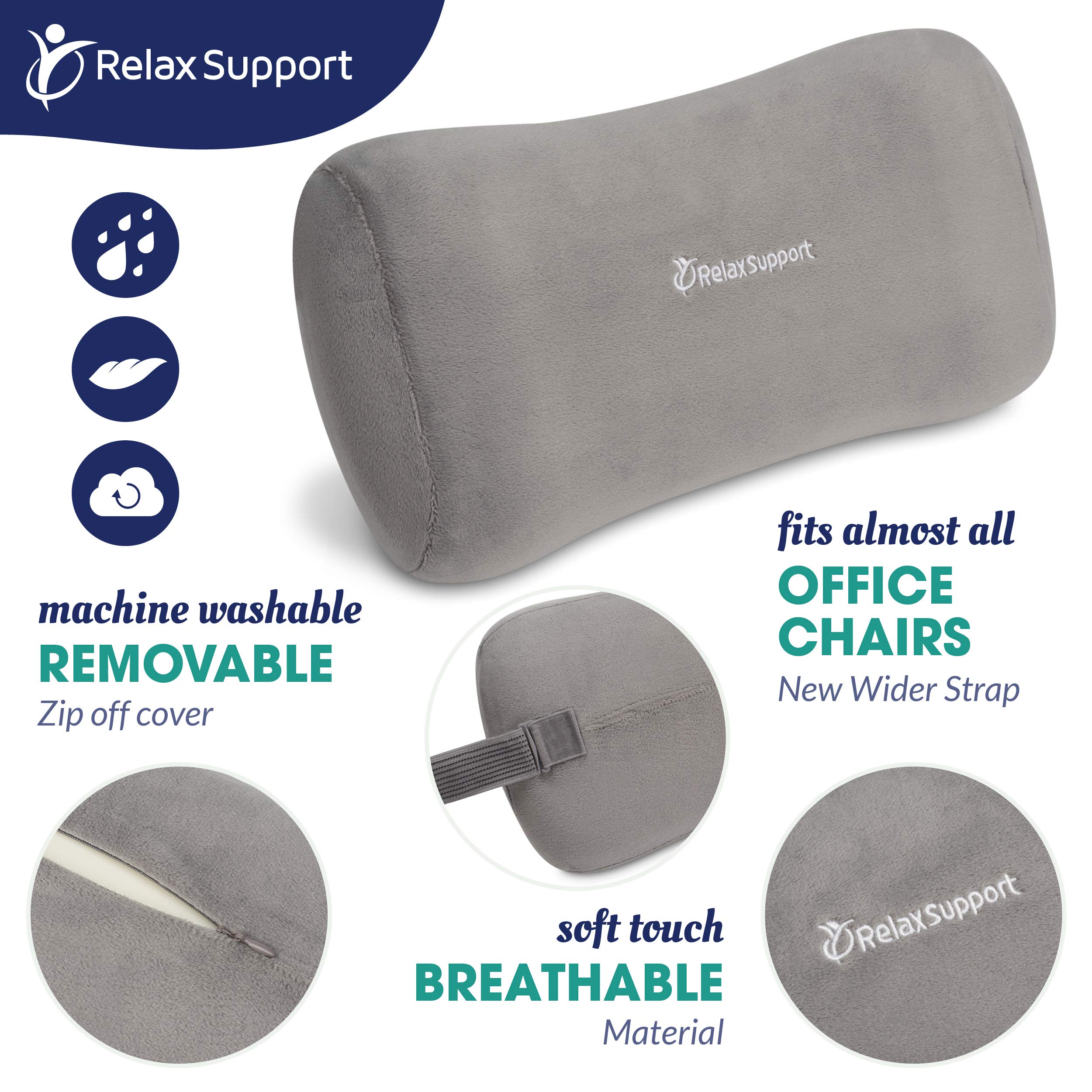 Buy Relax Support RS11X Lumbar Support Pillow Medium Firm Memory