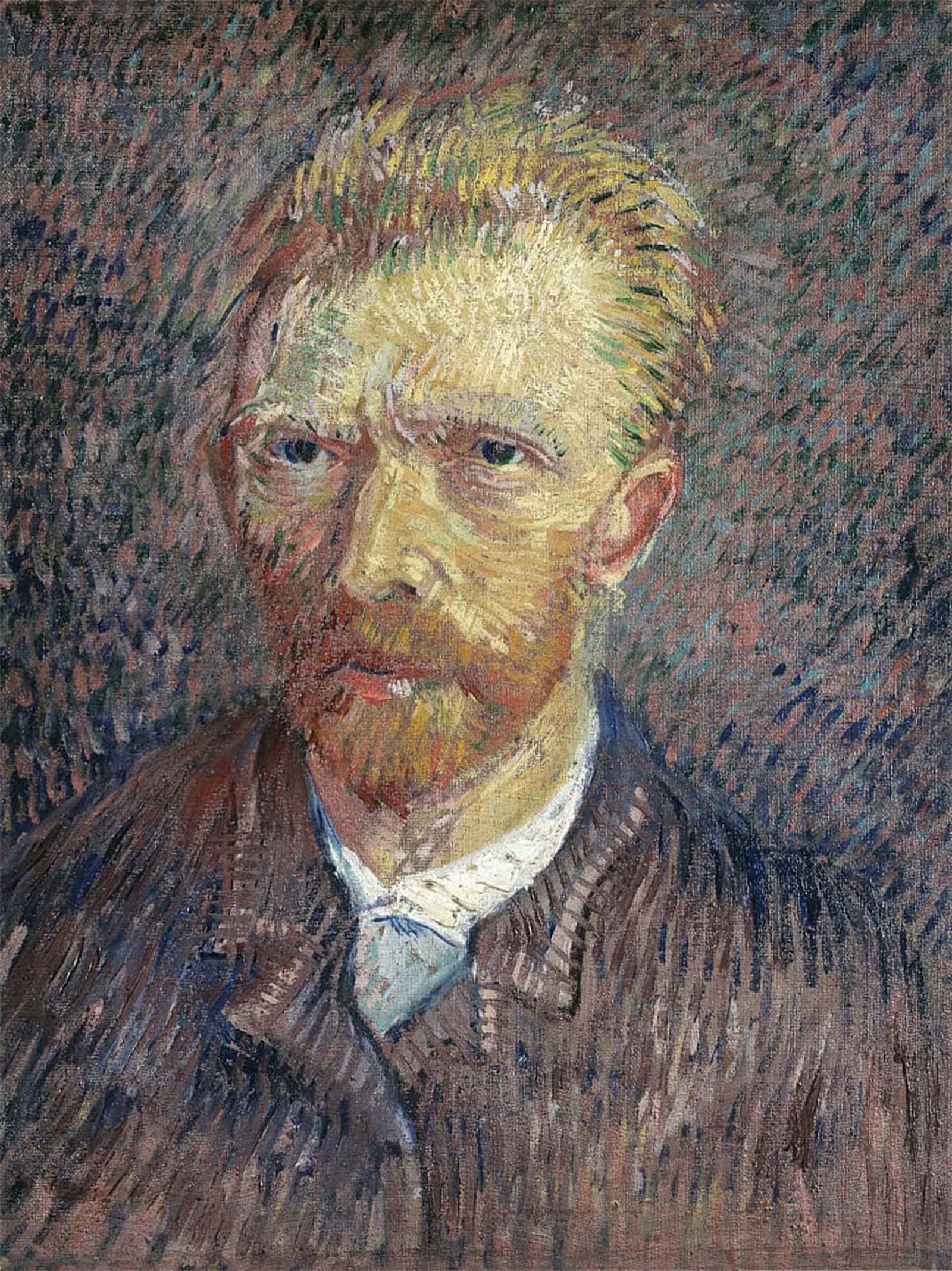 POSTERIIk Vintage Print Pop Art Landscape Artwork Self-portrait by Vincent Gogh Van Art Prints for Office Home Decor 60x90cm
