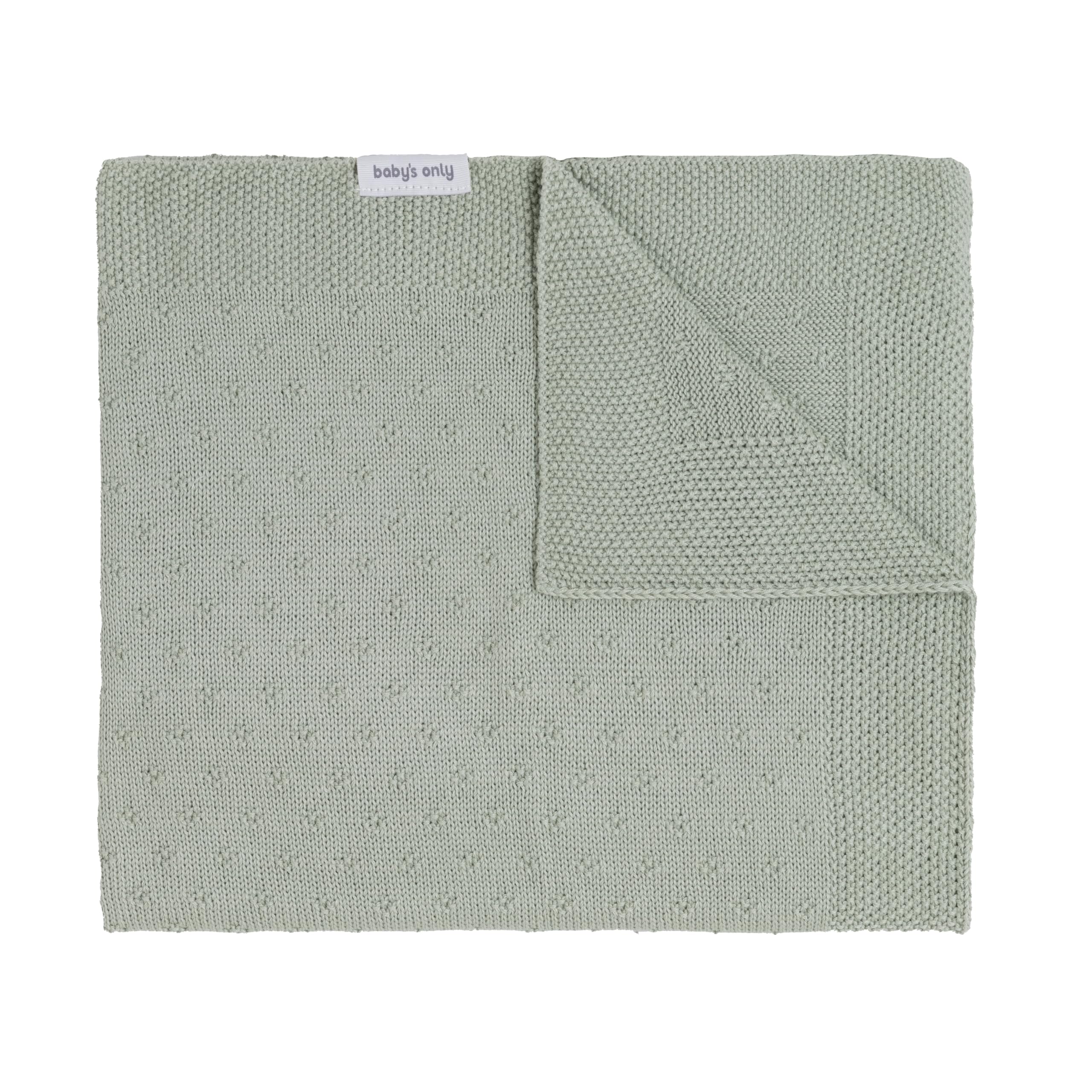 Baby's Only - Manta de Cuna Mood - Laurel Green - 100x135 cm