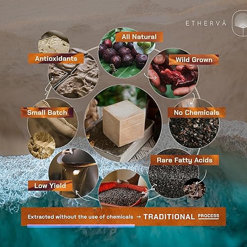 Miniatura 2 de Mantequilla Kokum cruda  Sin refinar, sin desodorizar, sin blanquear  Semillas orgánicas cultivadas en la naturaleza  Fabricación de jabón a granel