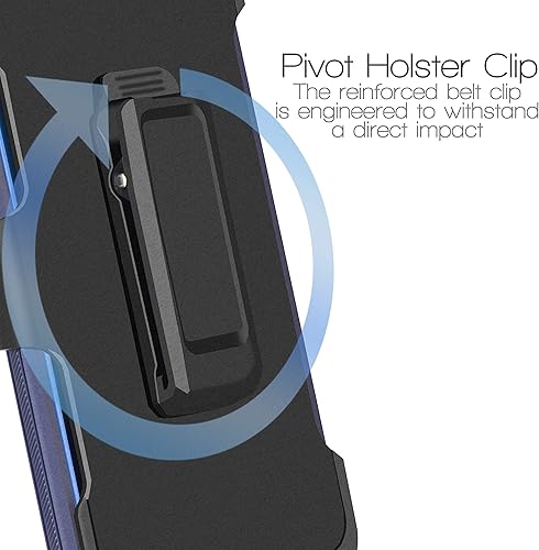 Miniatura 4 de jackpot wireless Funda compatible con Galaxy A23 5G, con clip para cinturón, resistente, a prueba de golpes, protección de cuerpo completo, funda