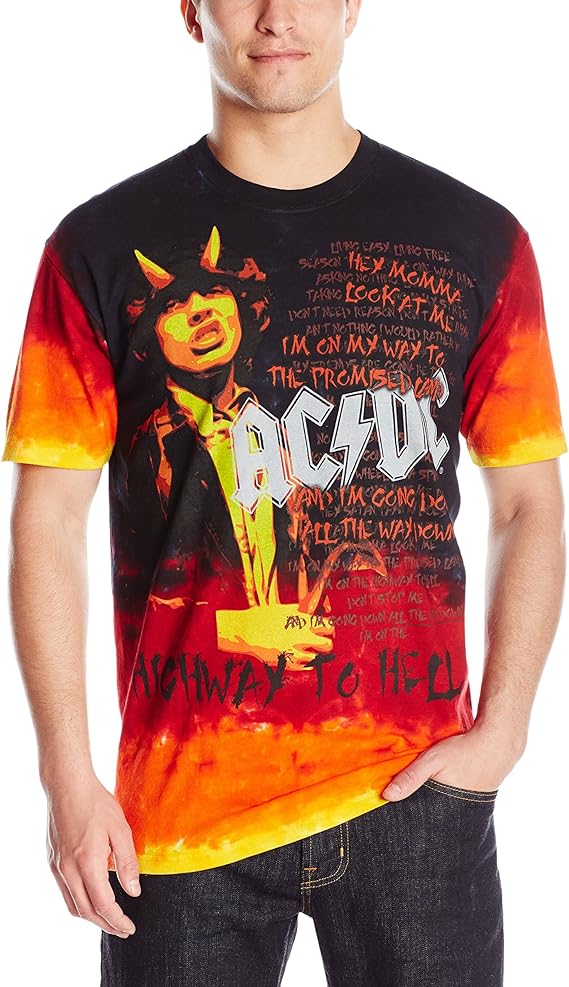 ac dc tie dye sweatshirt