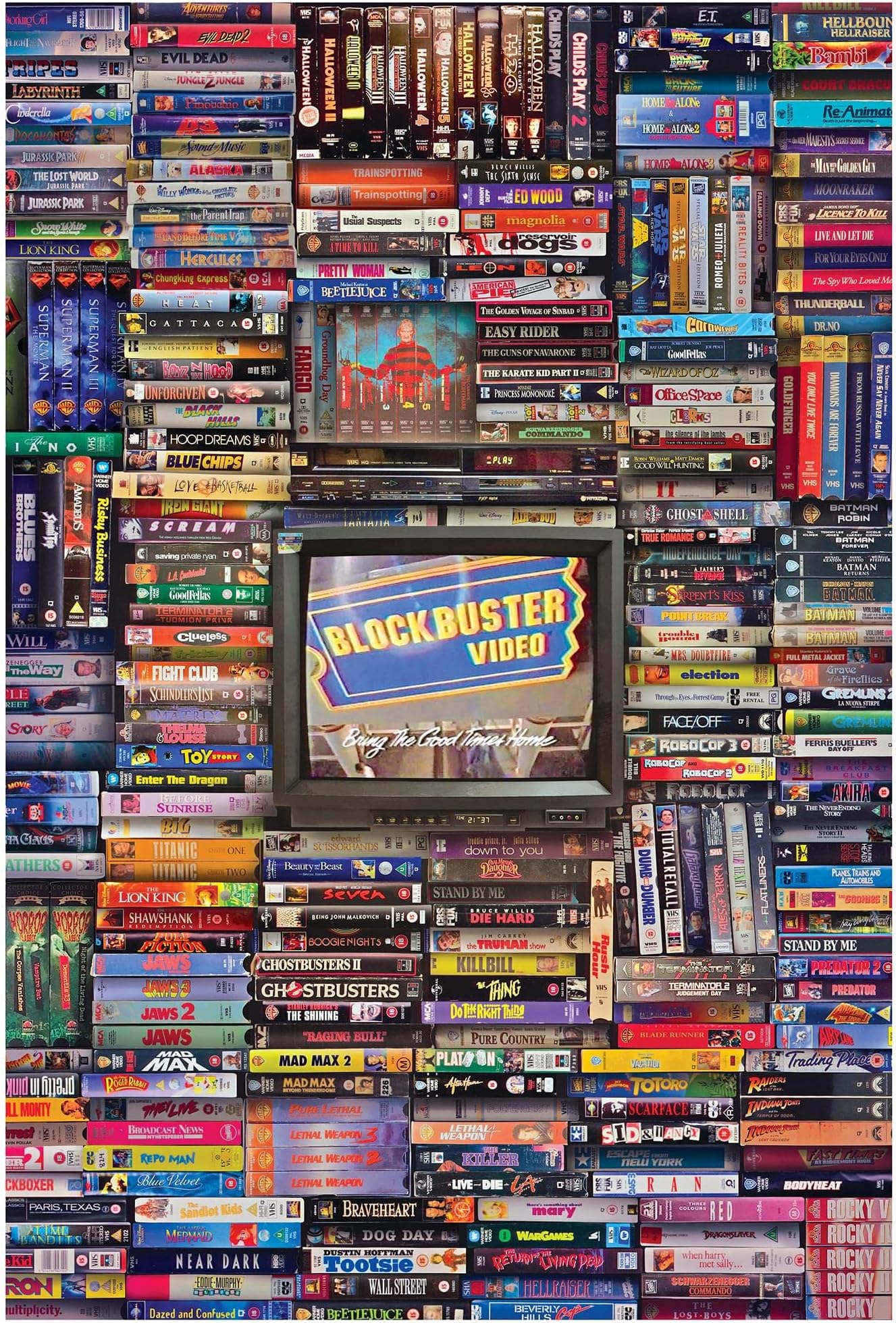 Blockbuster Era 1000-Piece Jigsaw Puzzle | Toynk Exclusive