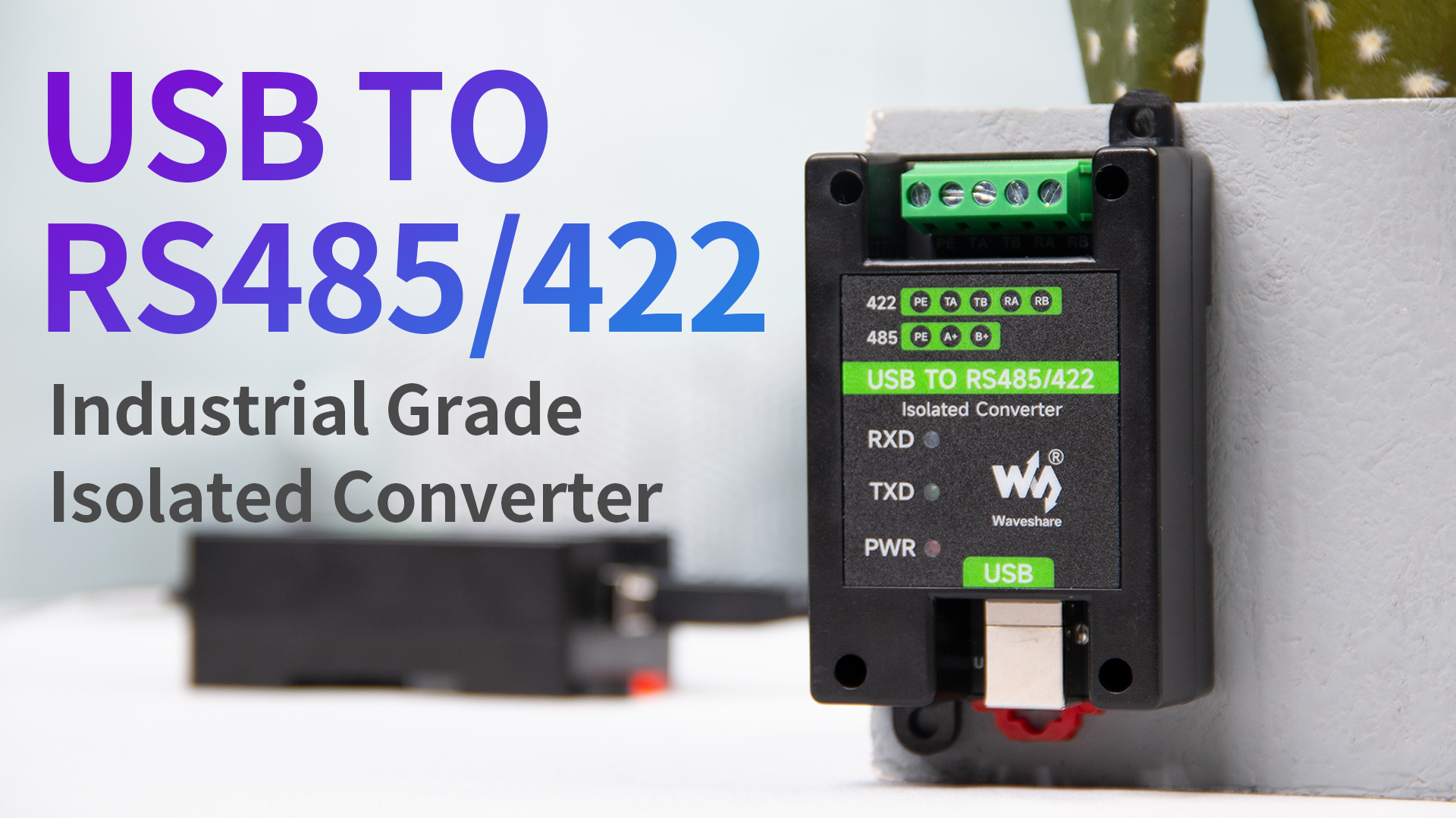 Industriële Geïsoleerde FT2232HL Adapter Waveshare USB To 2CH RS485 Industrial Grade Isolated Converter Recovery Converter