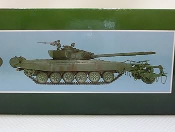 Amazon | 1/35 ロシア陸軍戦車 T-72B KMT-5マインローラー付
