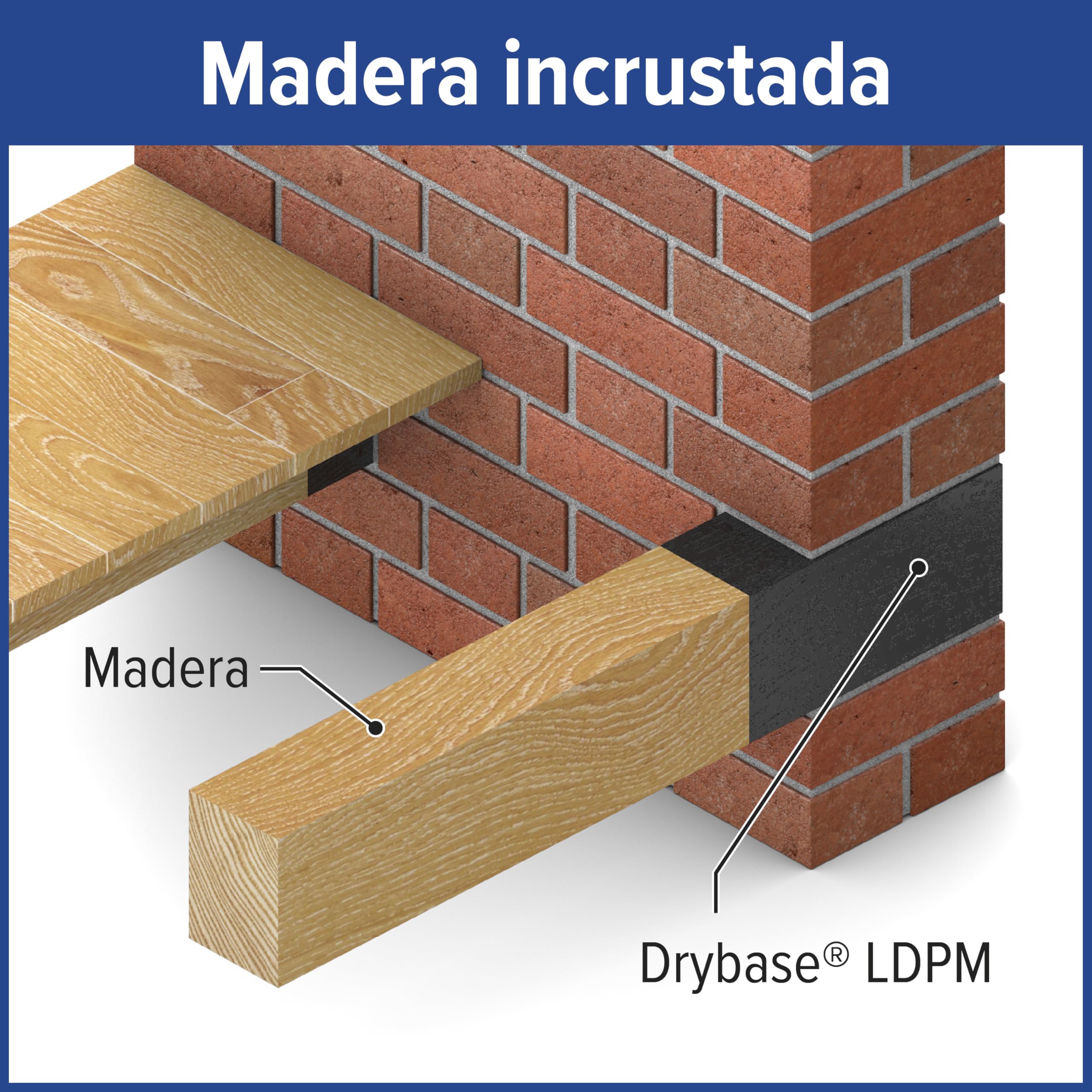 Drybase Membrana líquida impermeable antihumedad (1L - Blanco)