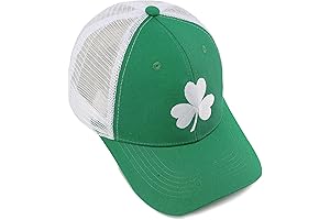 Celebrate St Patty's Day in Style with Our Festive Trucker Hat!