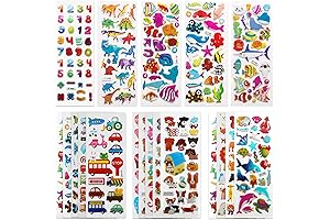 Sandylion Puffy Stickers for Kids