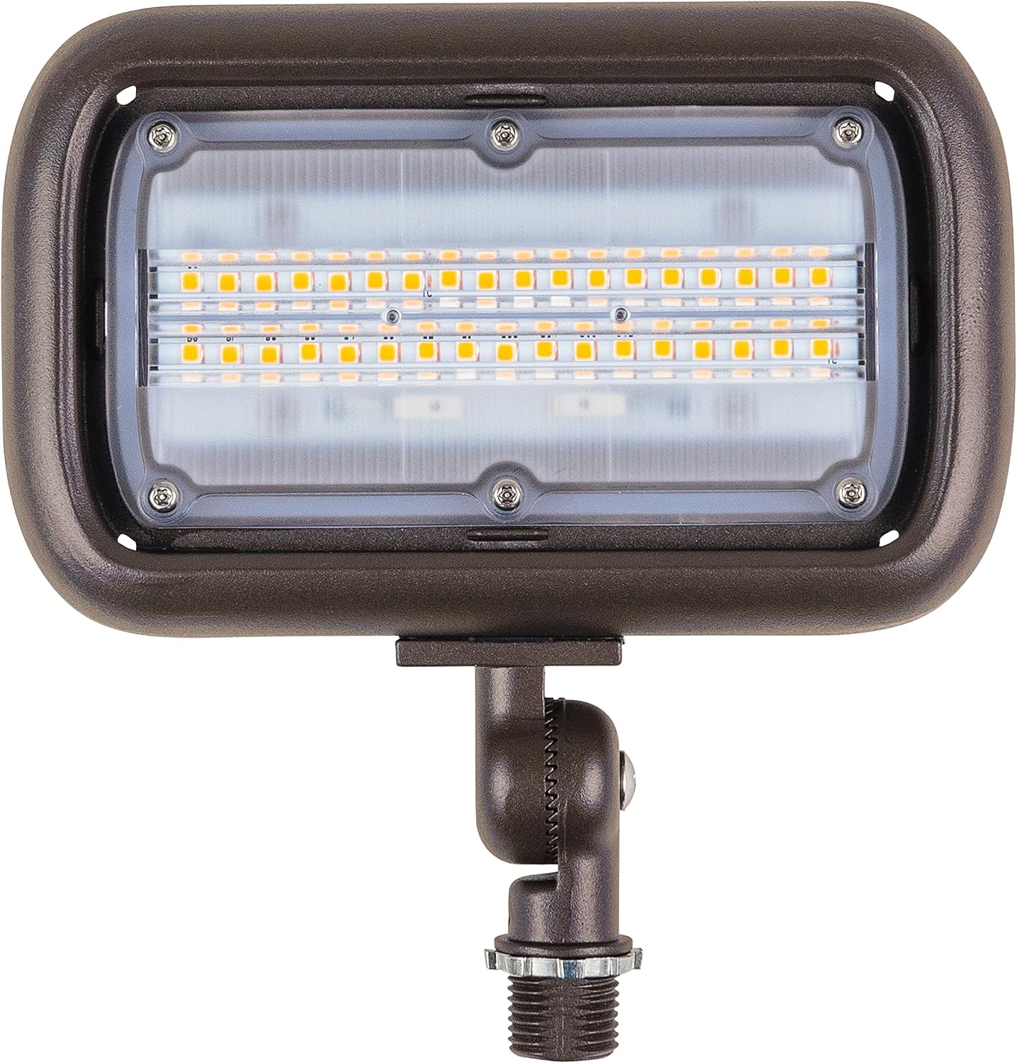 Newhouse Lighting WW30BRZ 30-Watt Outdoor LED Wall Wash Flood Light, Weatherproof, Bronze