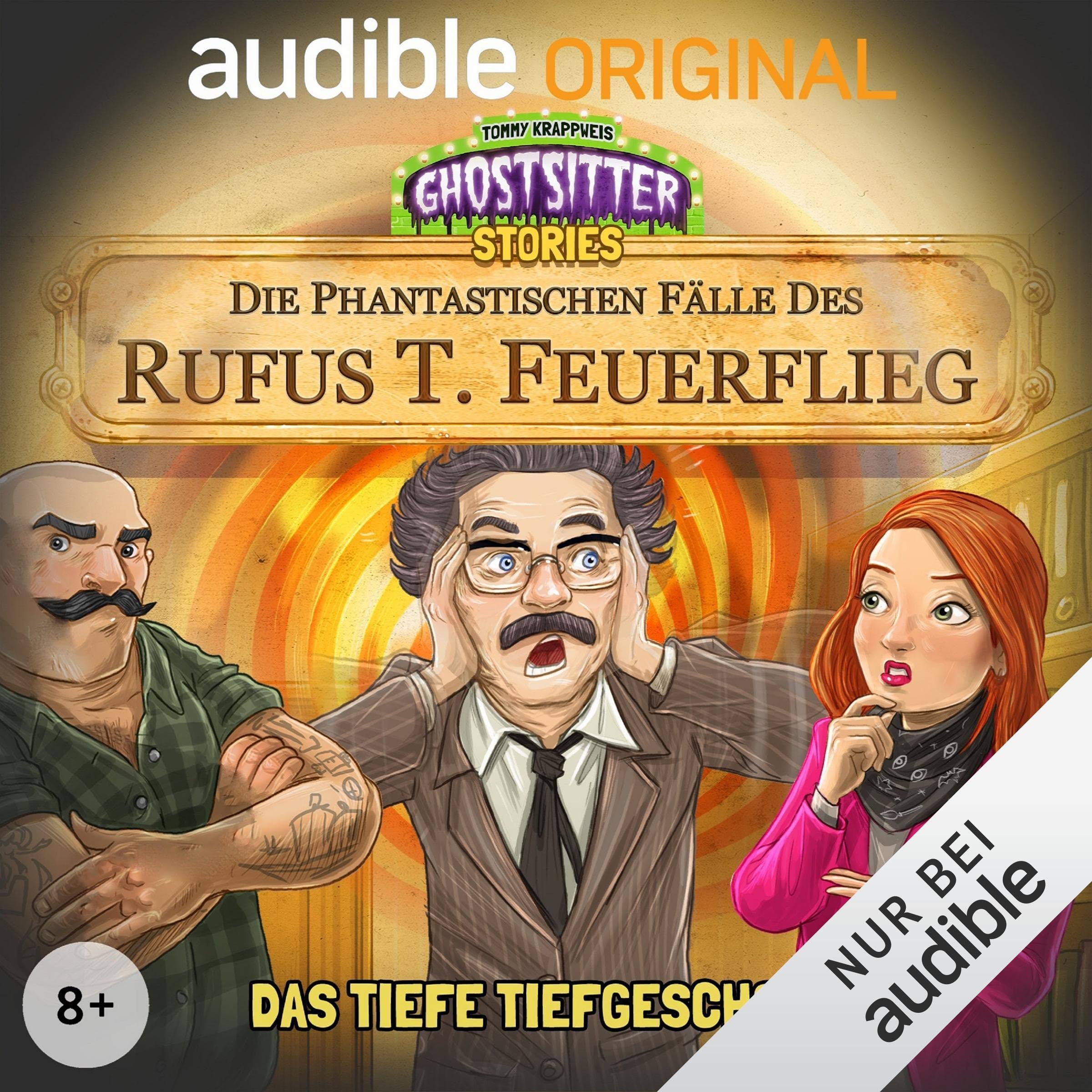 Cover art for Das tiefe Tiefgeschoss. Die phantastischen Fälle des Rufus T. Feuerflieg 17