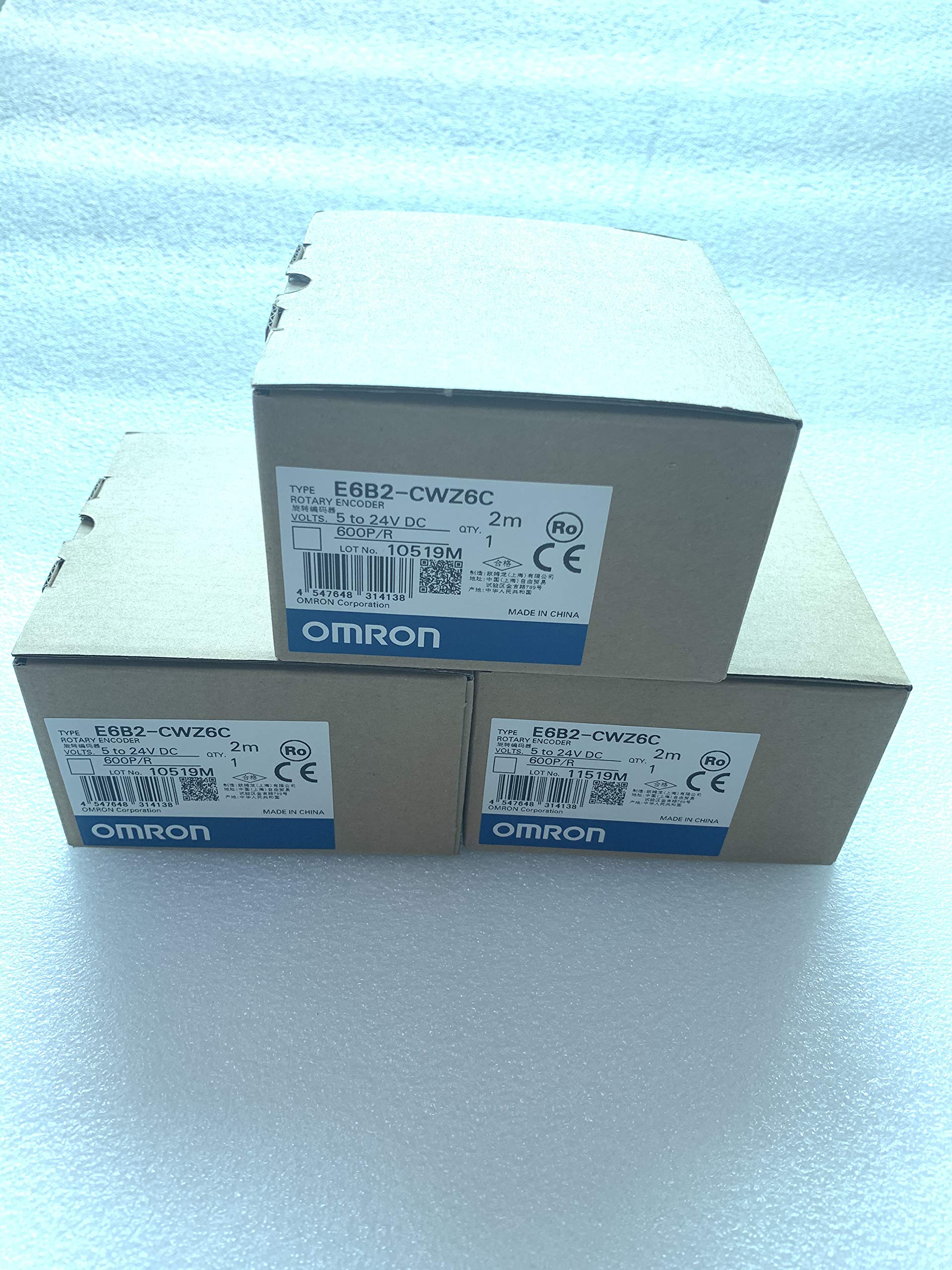 Codeur Rotatif Incrémental Omron E6B2-CWZ3E - 3600 Impulsions/tour - Sortie NPN - 5-12V DC
