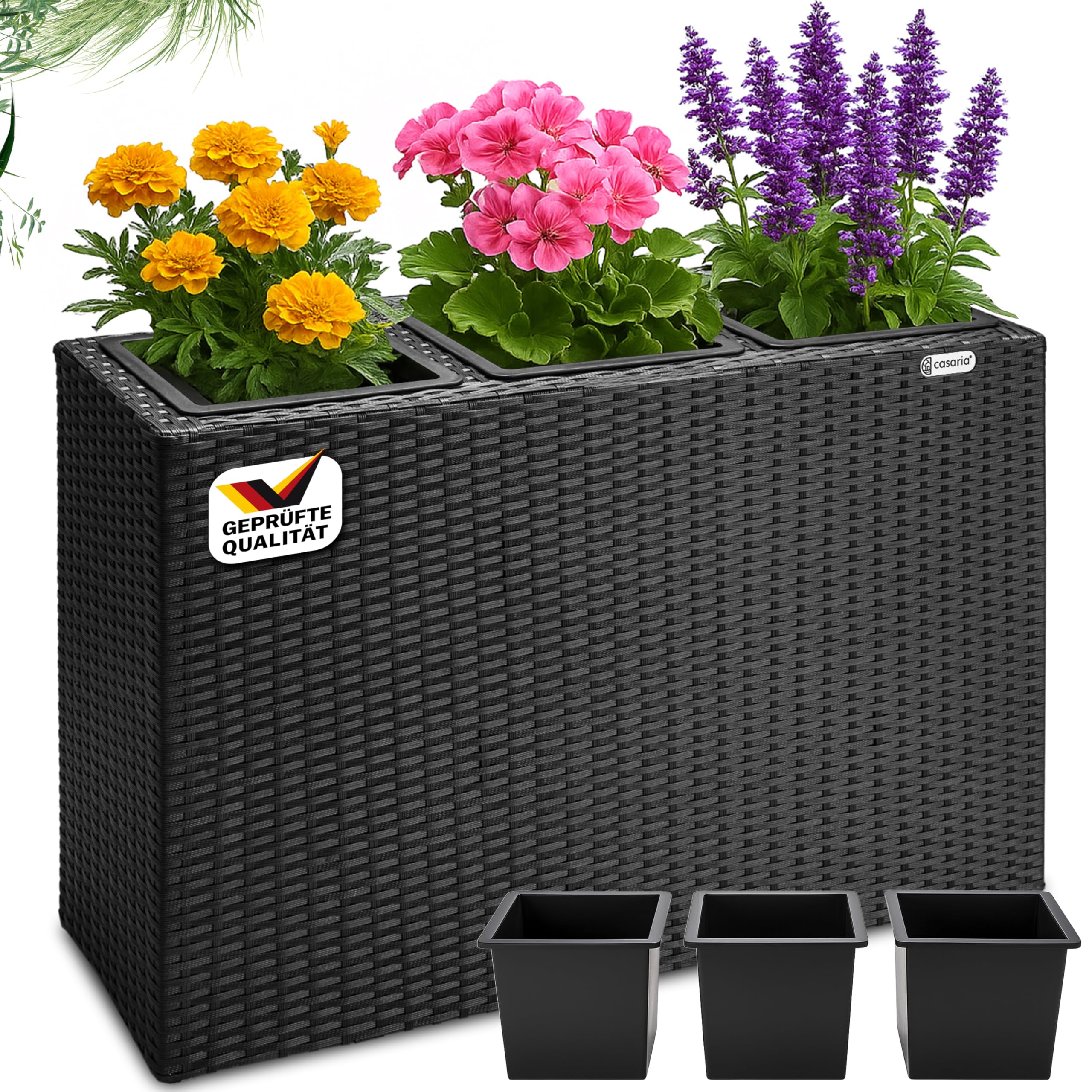 knstliche blumenksten 6 Stck Knstliche Geranien UV-bestndige Kunstblumen fr Auenbereich   kunstblumenshop