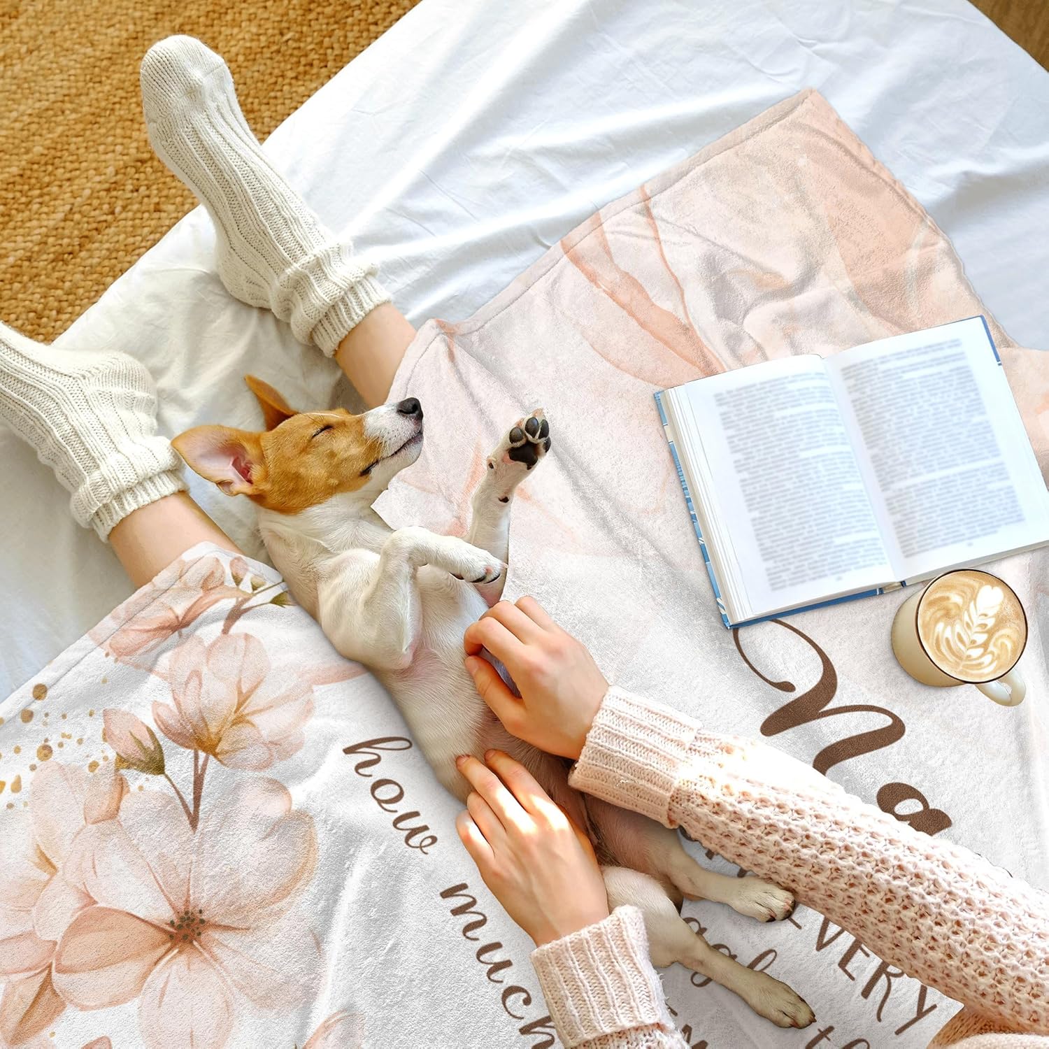 Nana Gifts, Nana Blanket 60"X50", Gifts for Nana, Nana Birthday Gifts, Nana Gifts from Grandkids, Best Nana Ever Gifts Ideas for Mothers Day & Christmas - Image 3