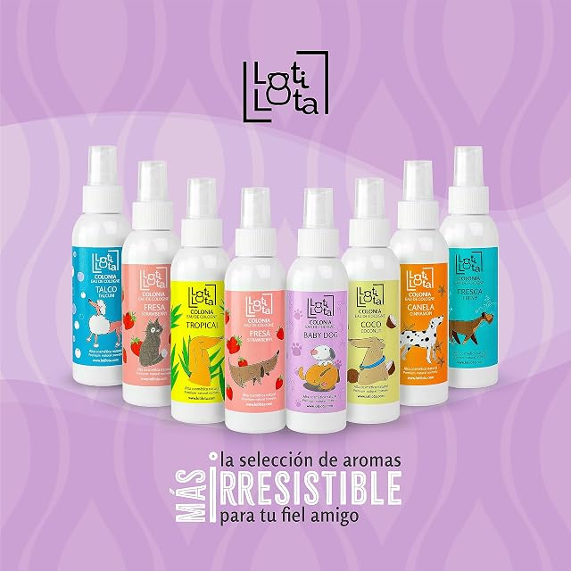 Foto 5 de 7 de LOTI LOTA Colonia "BABY DOG" especial para cachorritos de todas las razas - Vegano - 125 ml