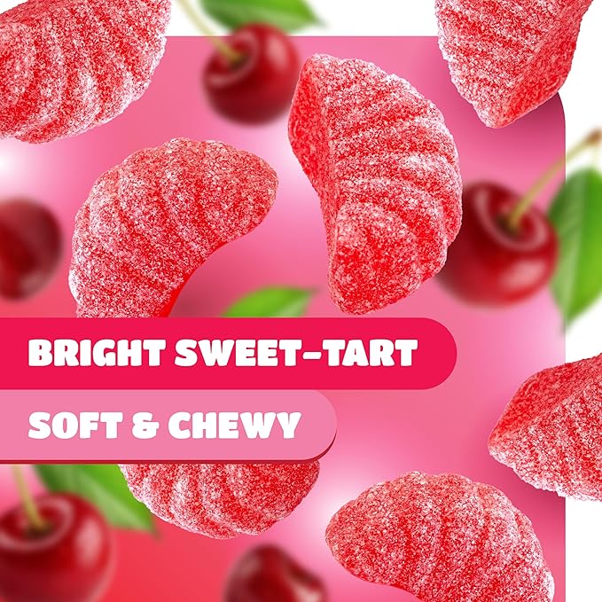 Cherry Slices Candy - 1 Pound Pack - Chewy Candy miniatura 5