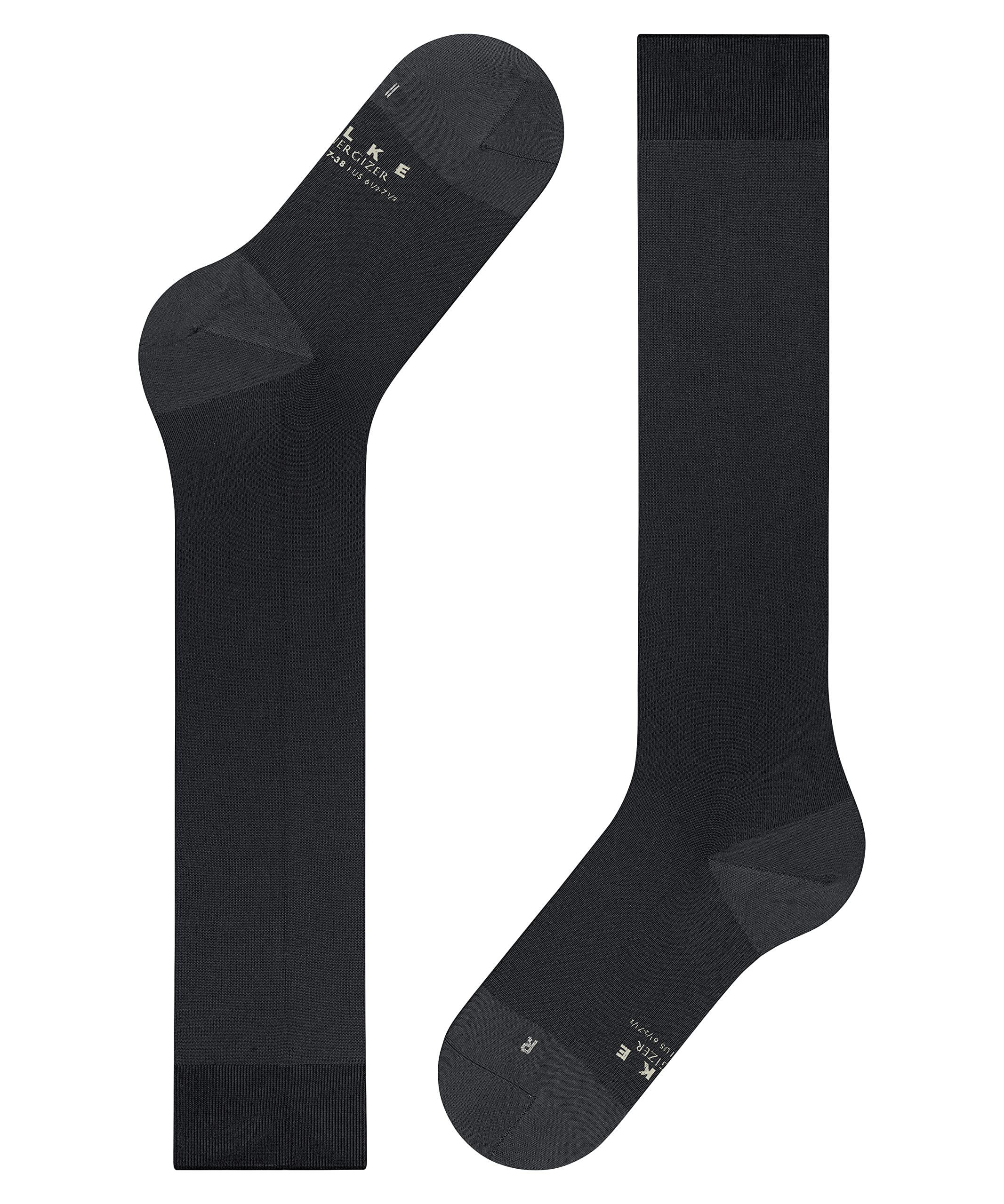 FALKE Kobiety Podkolanówki Energizer W Kh Uciskowe kompresyjne 1 Para, Czarny Black 3009, 35-36