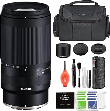 70-300mm f/4.5-6.3 Di III RXD Lens for Nikon Z with Advanced Accessory and Travel Bundle | Tamron | AFA047Z-700 | Tamron 70-300mm Nikon Z
