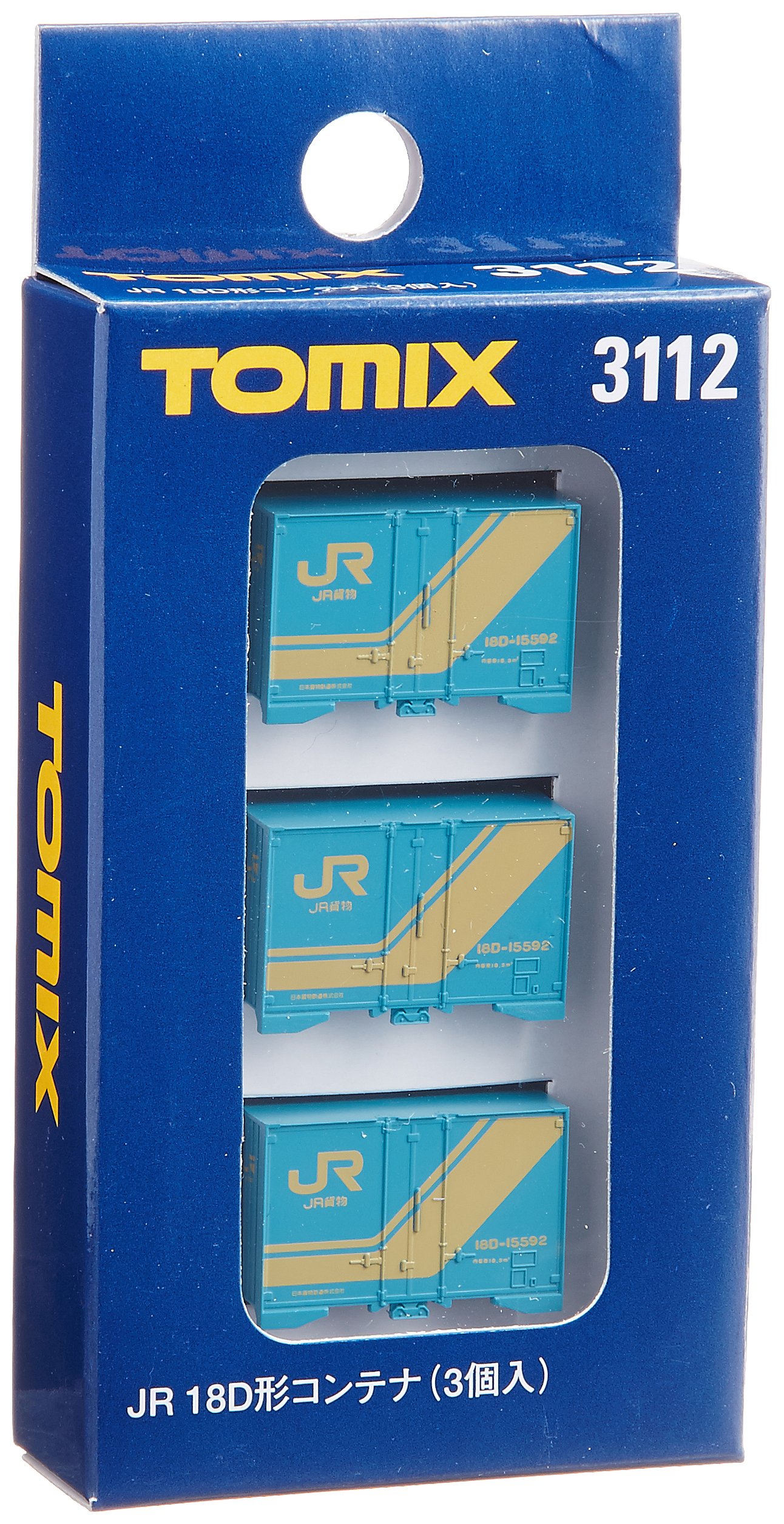 【 18個セット 】 TOMIX 鉄道模型 貨車 コンテナ まとめ売り Amazon | TOMIX Nゲージ 18D コンテナ 3個 3112 鉄道模型用品