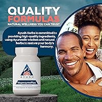 Vista 7 de Ayush Herbs Vegenzyme Plus, suplementos enzimáticos a base de plantas para apoyo digestivo, enzimas de espectro completo para mujeres y hombres, 90